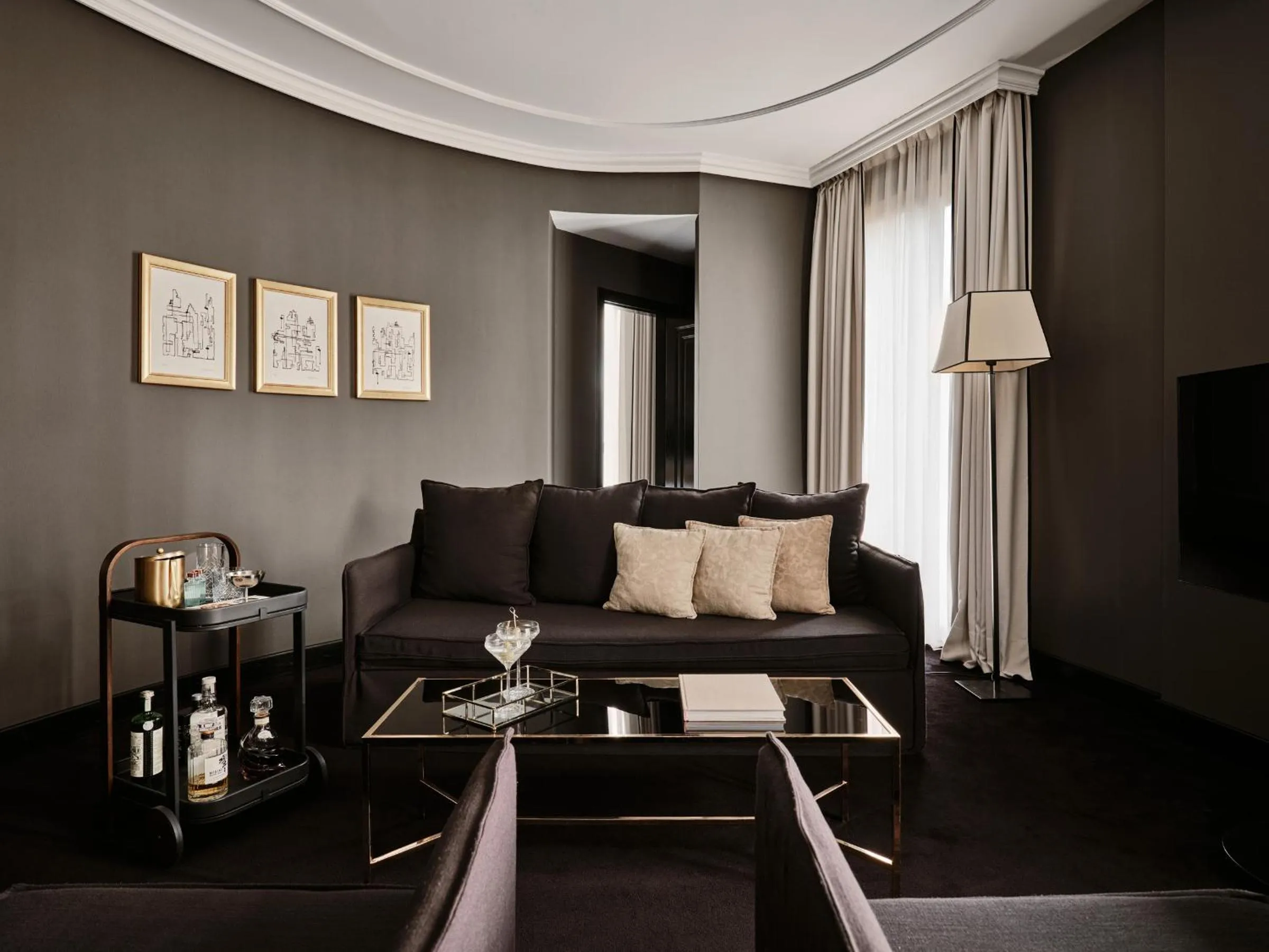 Living room in The Principal Madrid, Small Luxury Hotels