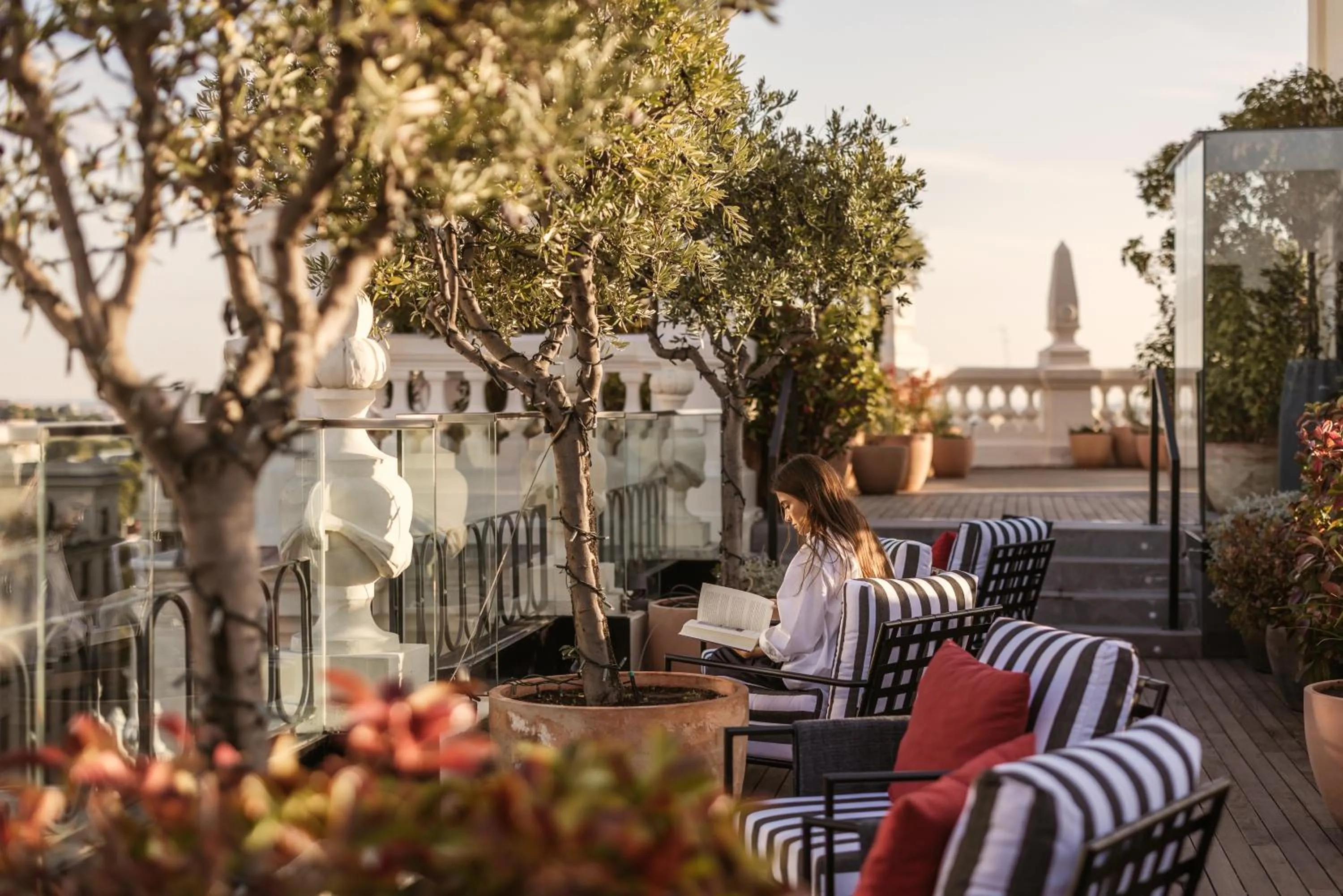 Balcony/Terrace in The Principal Madrid, Small Luxury Hotels