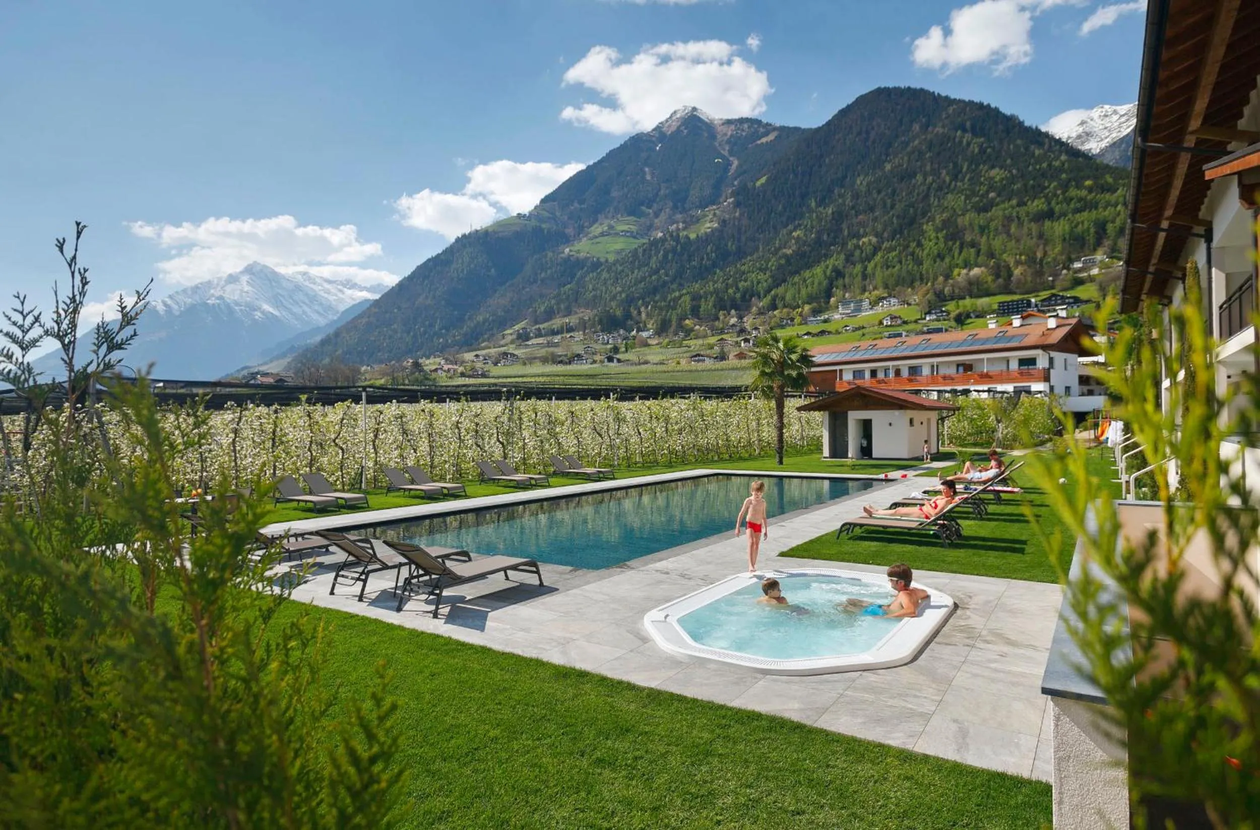 Property building in Appartement-Hotel Anthea