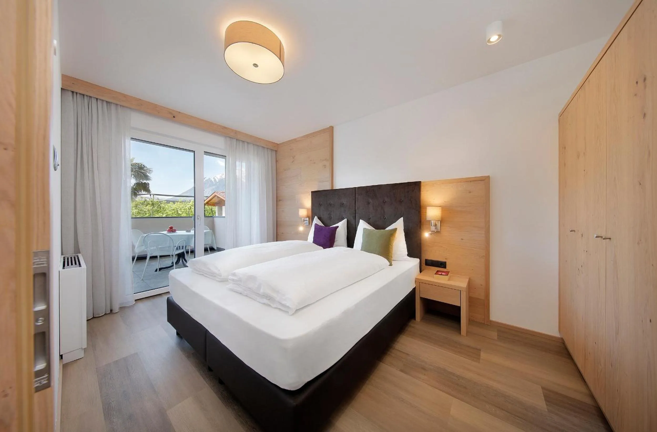 Bed in Appartement-Hotel Anthea