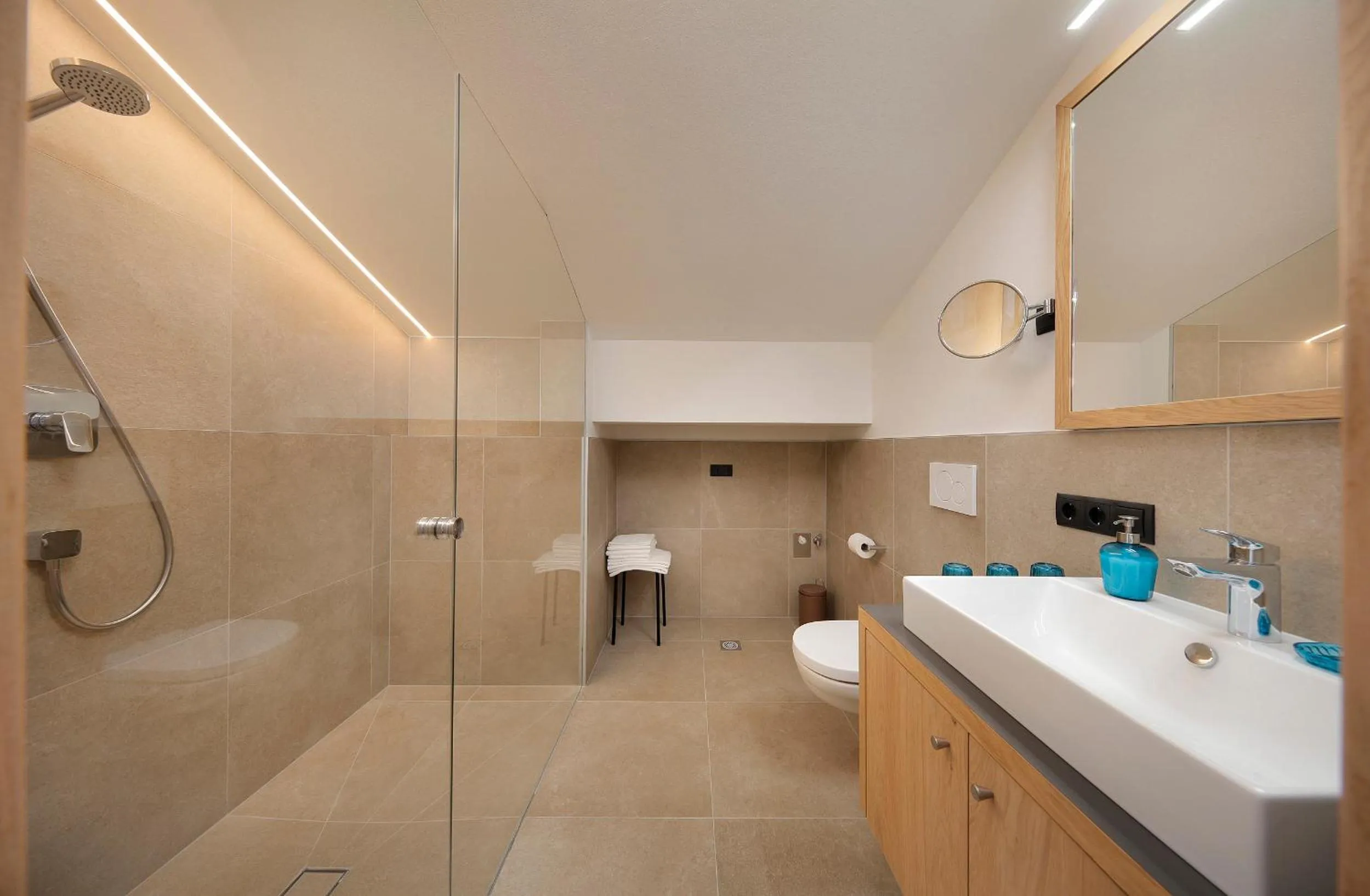 Shower in Appartement-Hotel Anthea