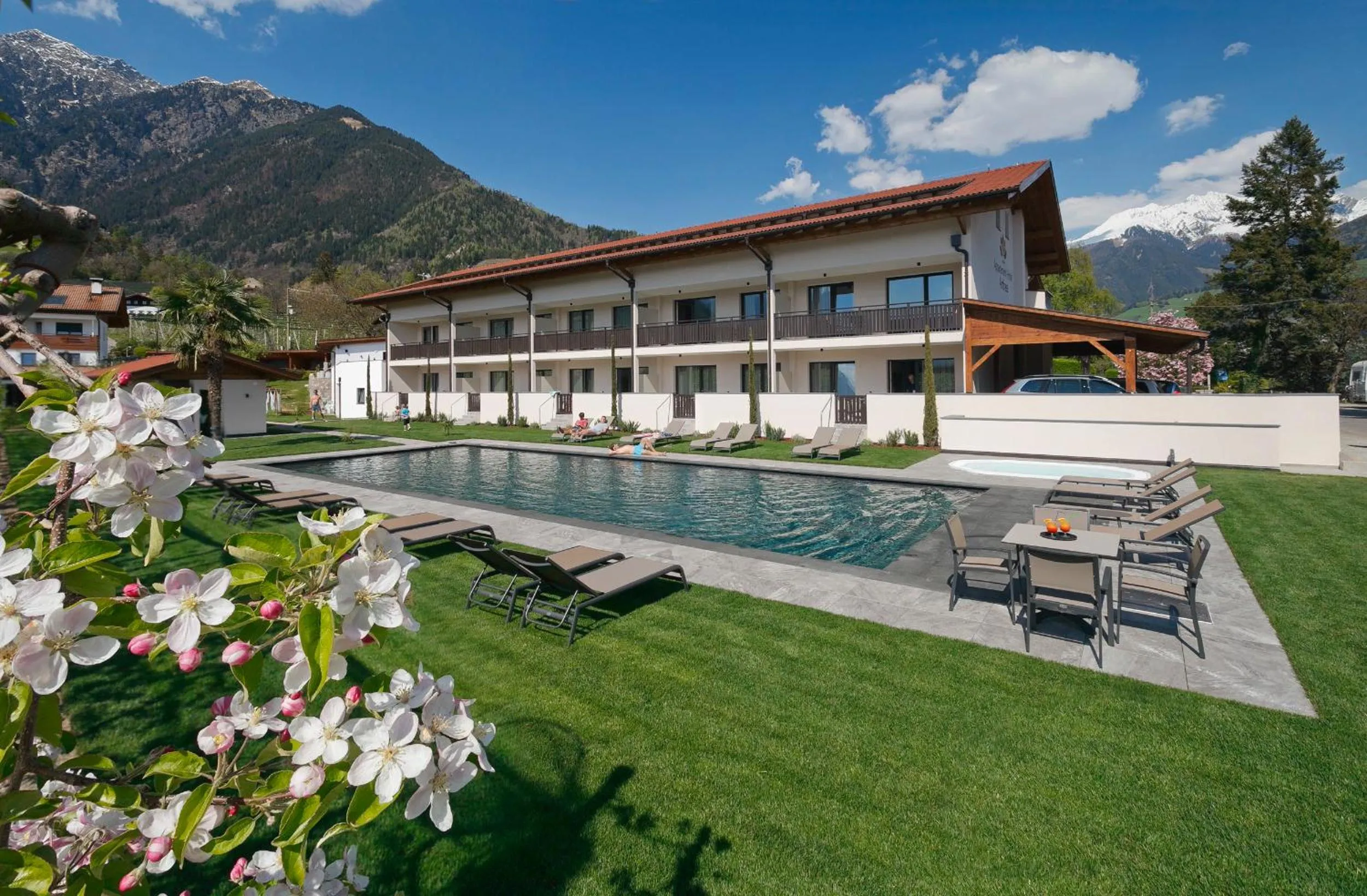 Property building in Appartement-Hotel Anthea