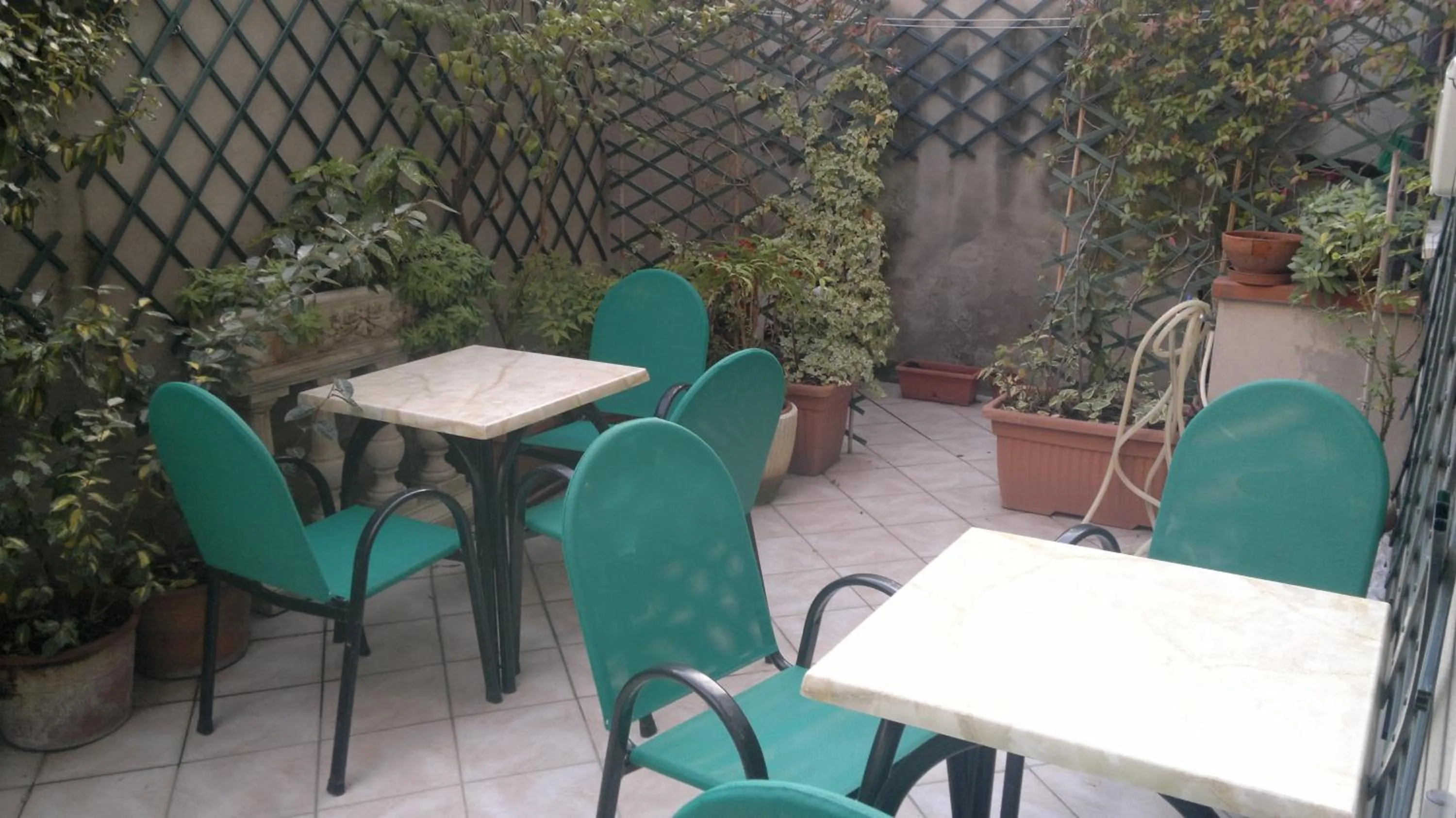 Patio in Hotel Centrale