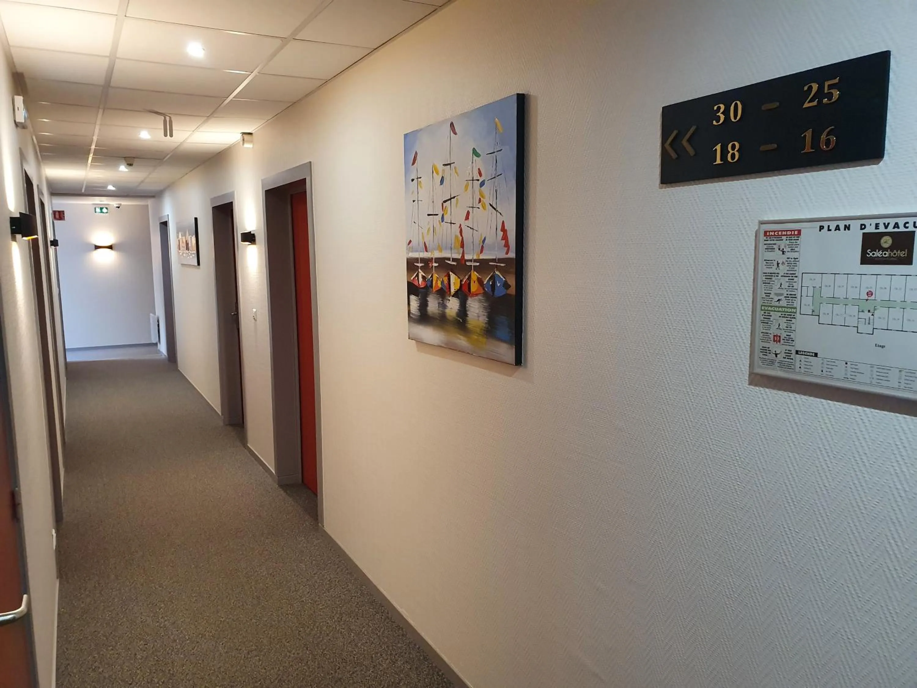 Property building in Hotel Salea