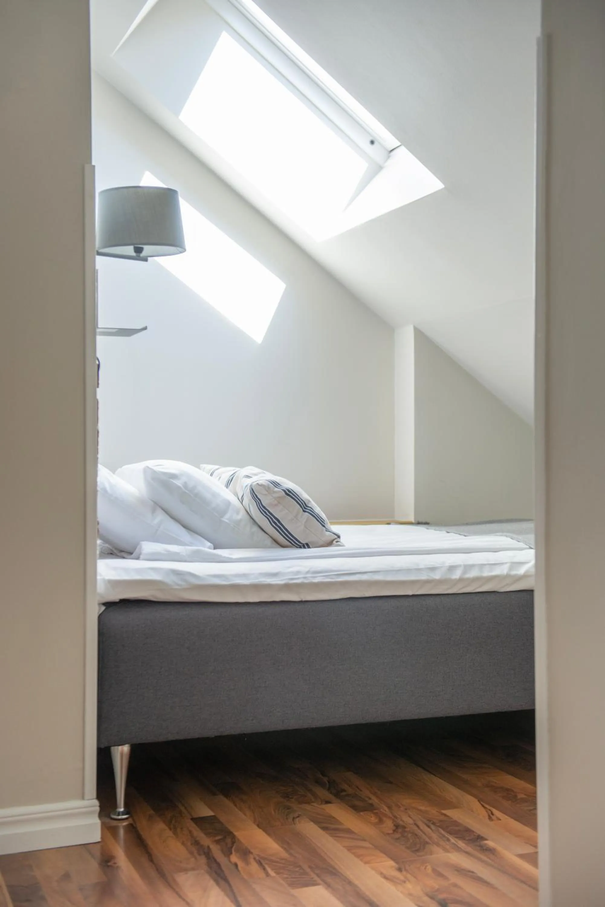 Bed in Hotell Lindgården