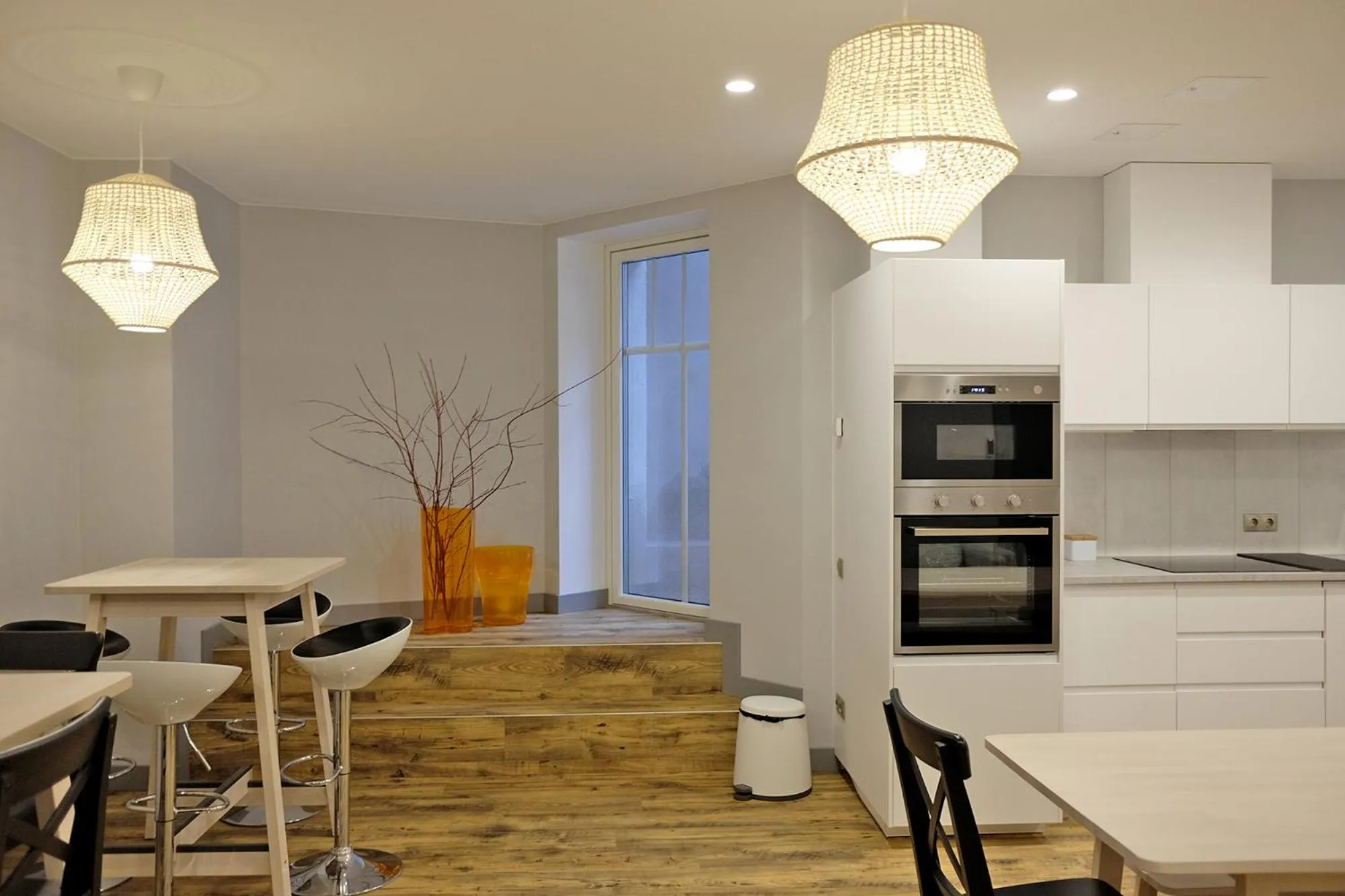 Kitchen or kitchenette in Hotel Saida - quality hostel