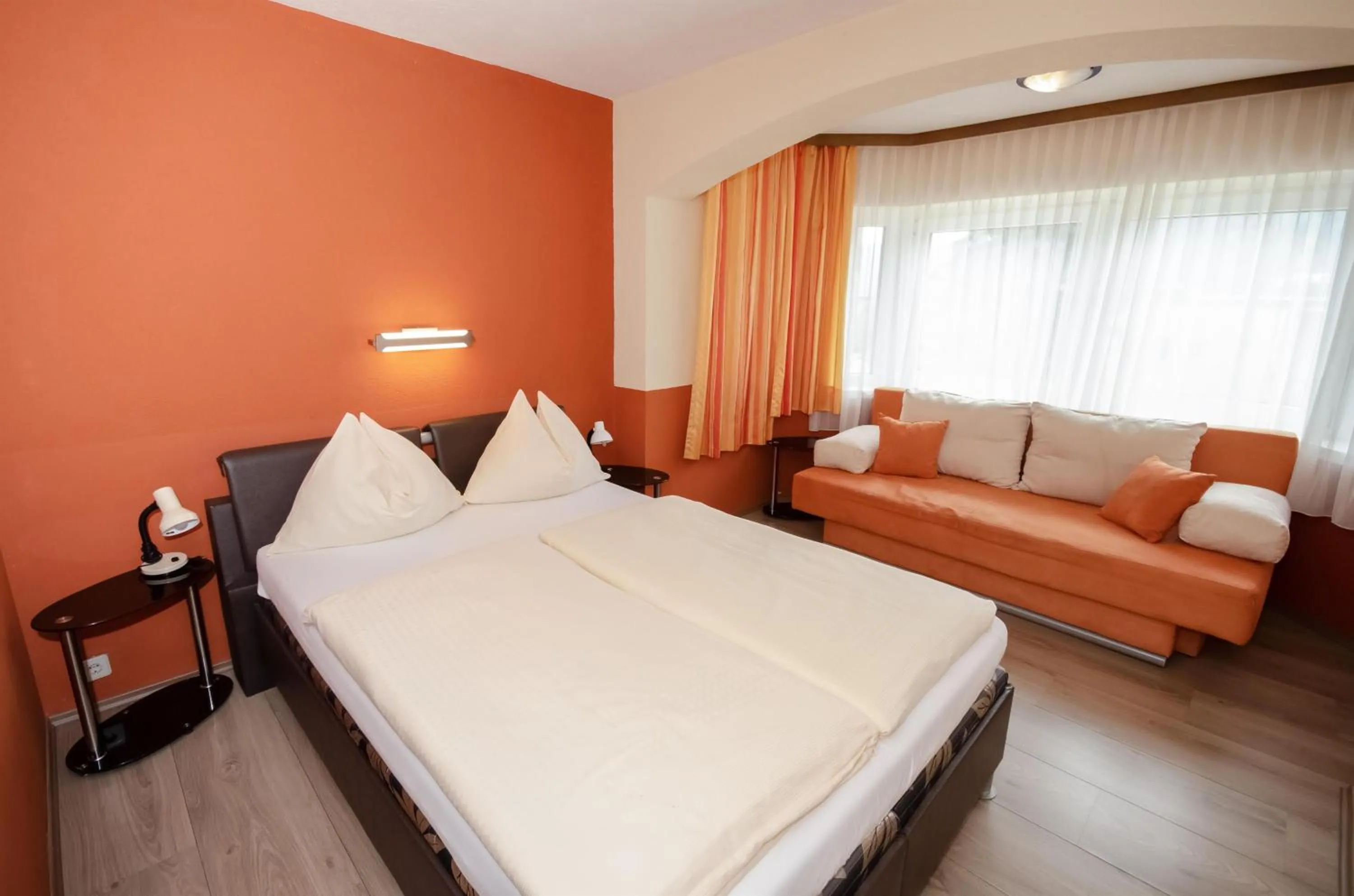 Bed in Familienhotel Steindl