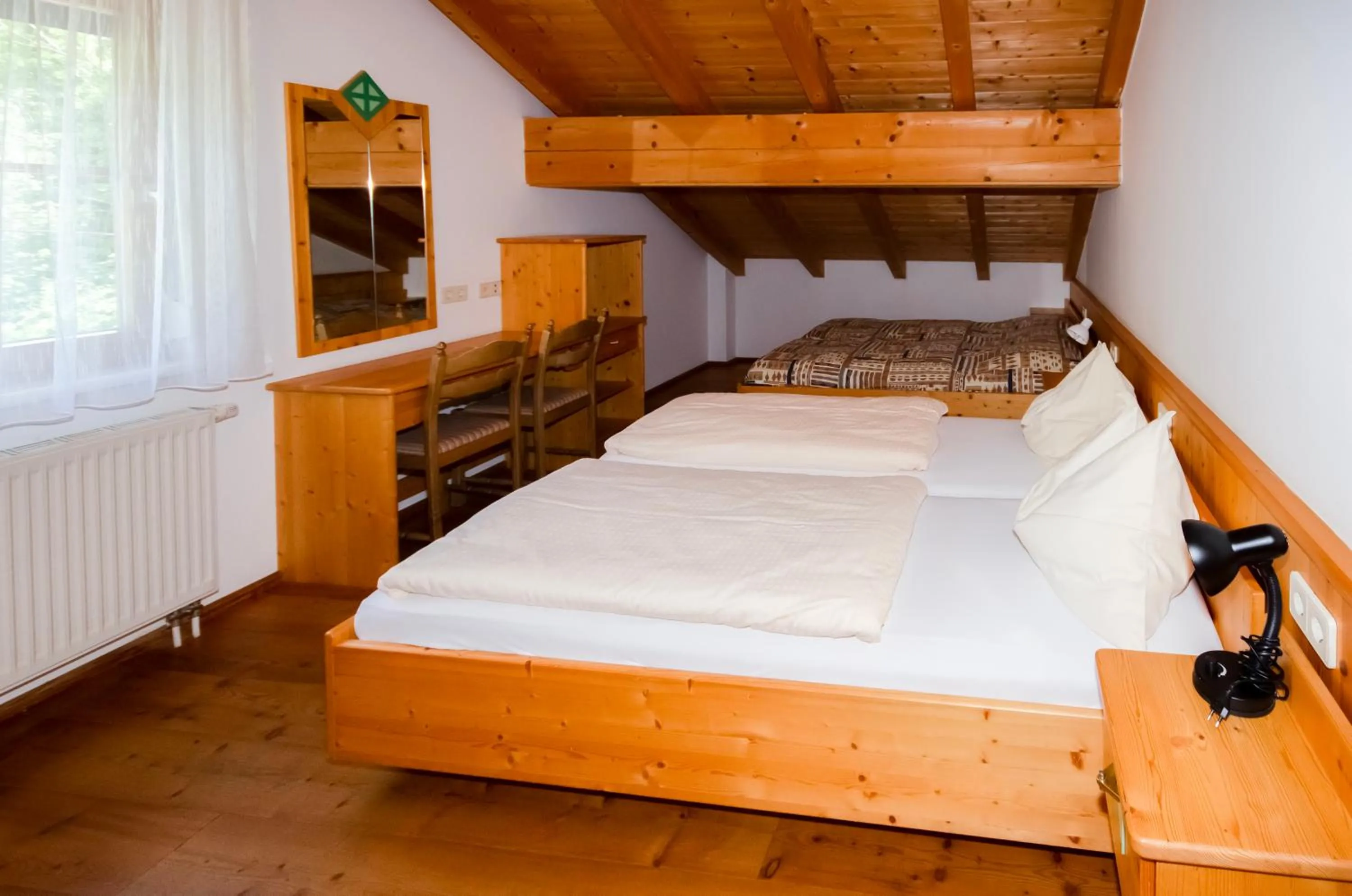 Bed in Familienhotel Steindl