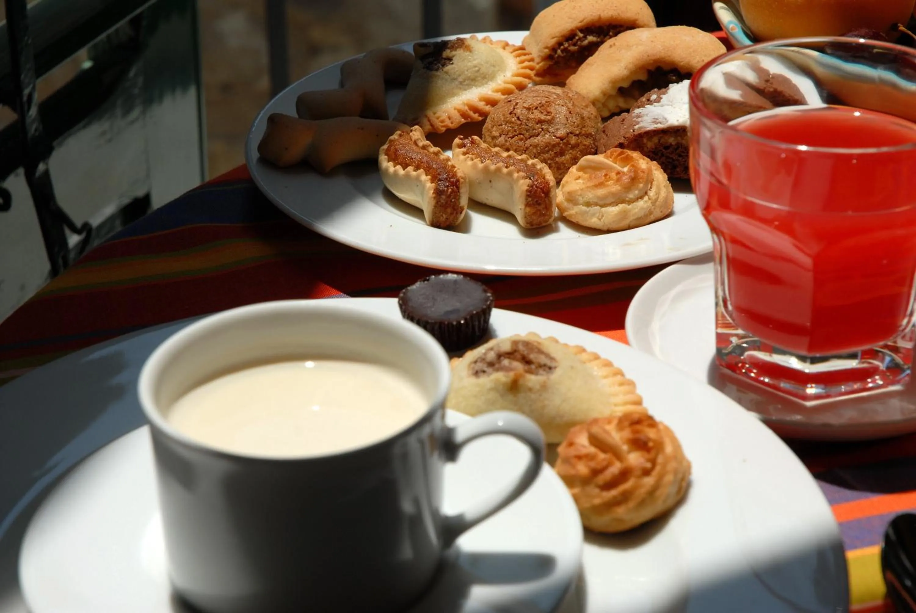 Food and drinks in Le Cinque Luci