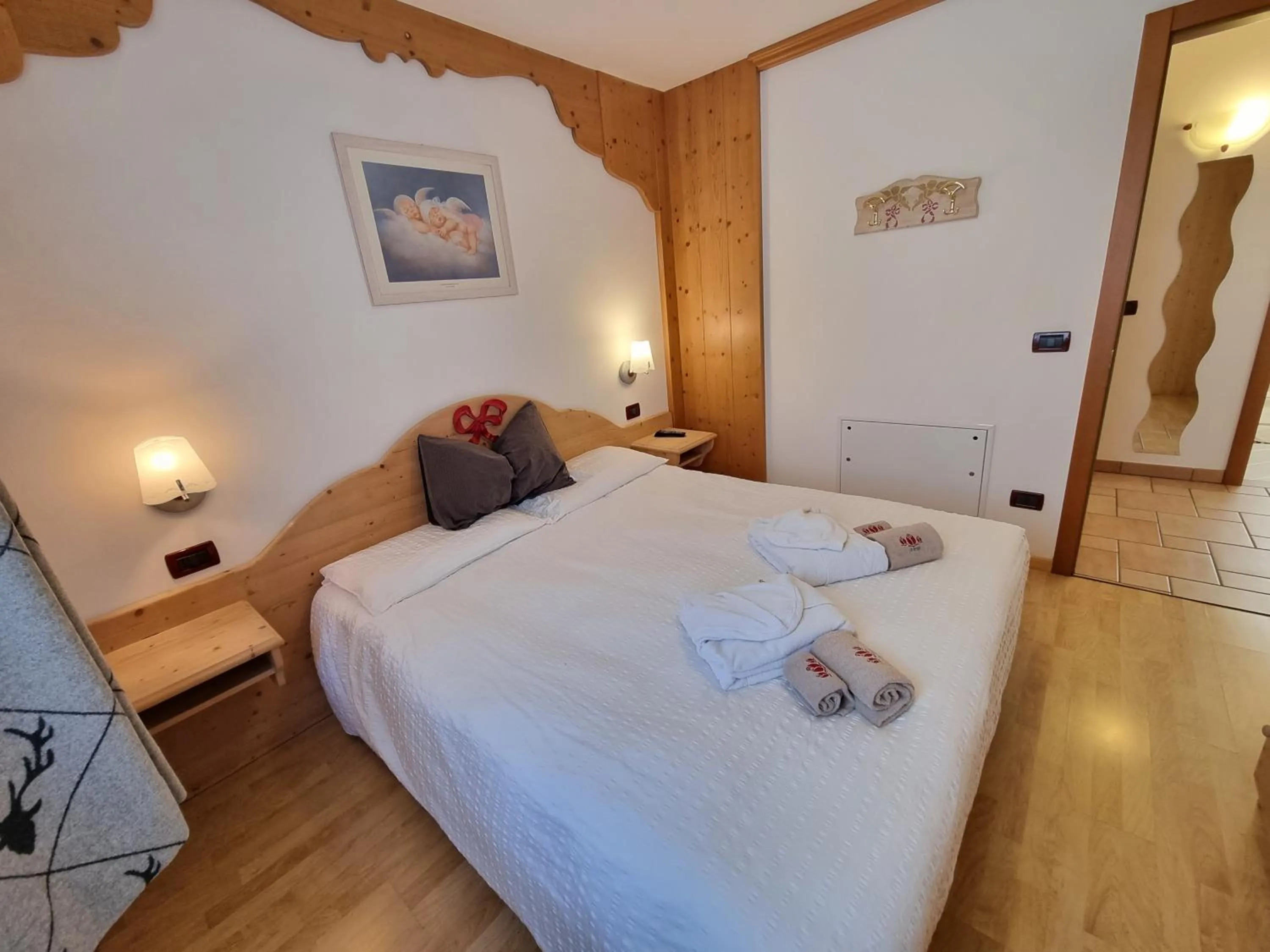 Bedroom, Bed in Residence Le Rose