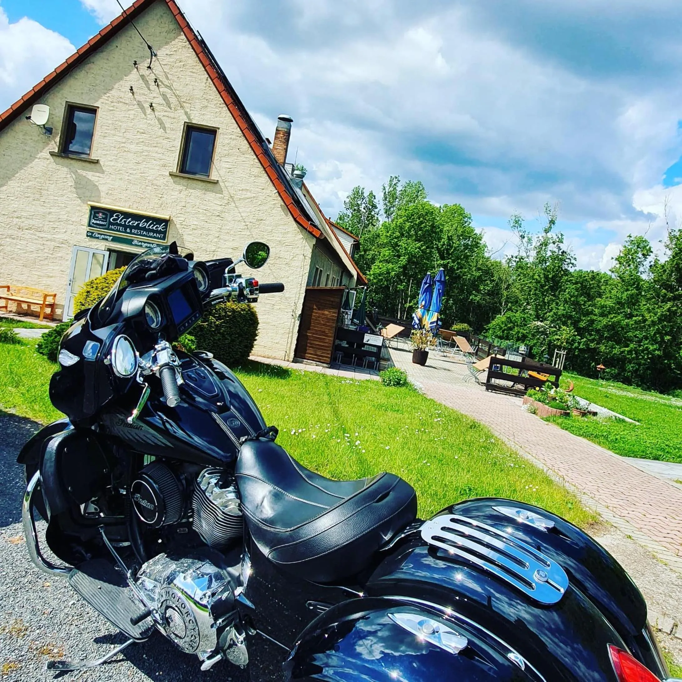 View (from property/room) in Hotel-Restaurant Elsterblick