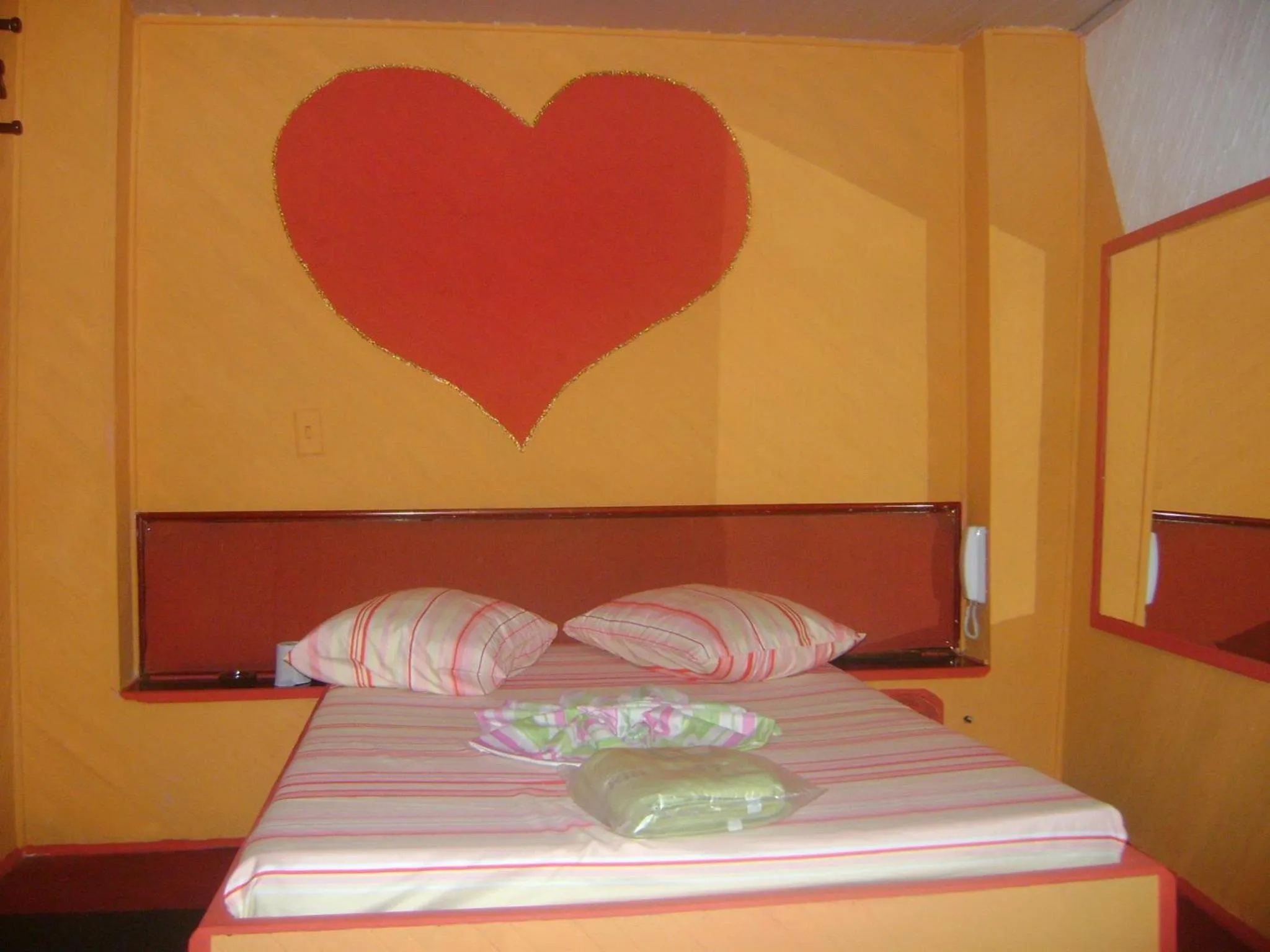 Bed in Hospedaria Nossa Senhora da Glória