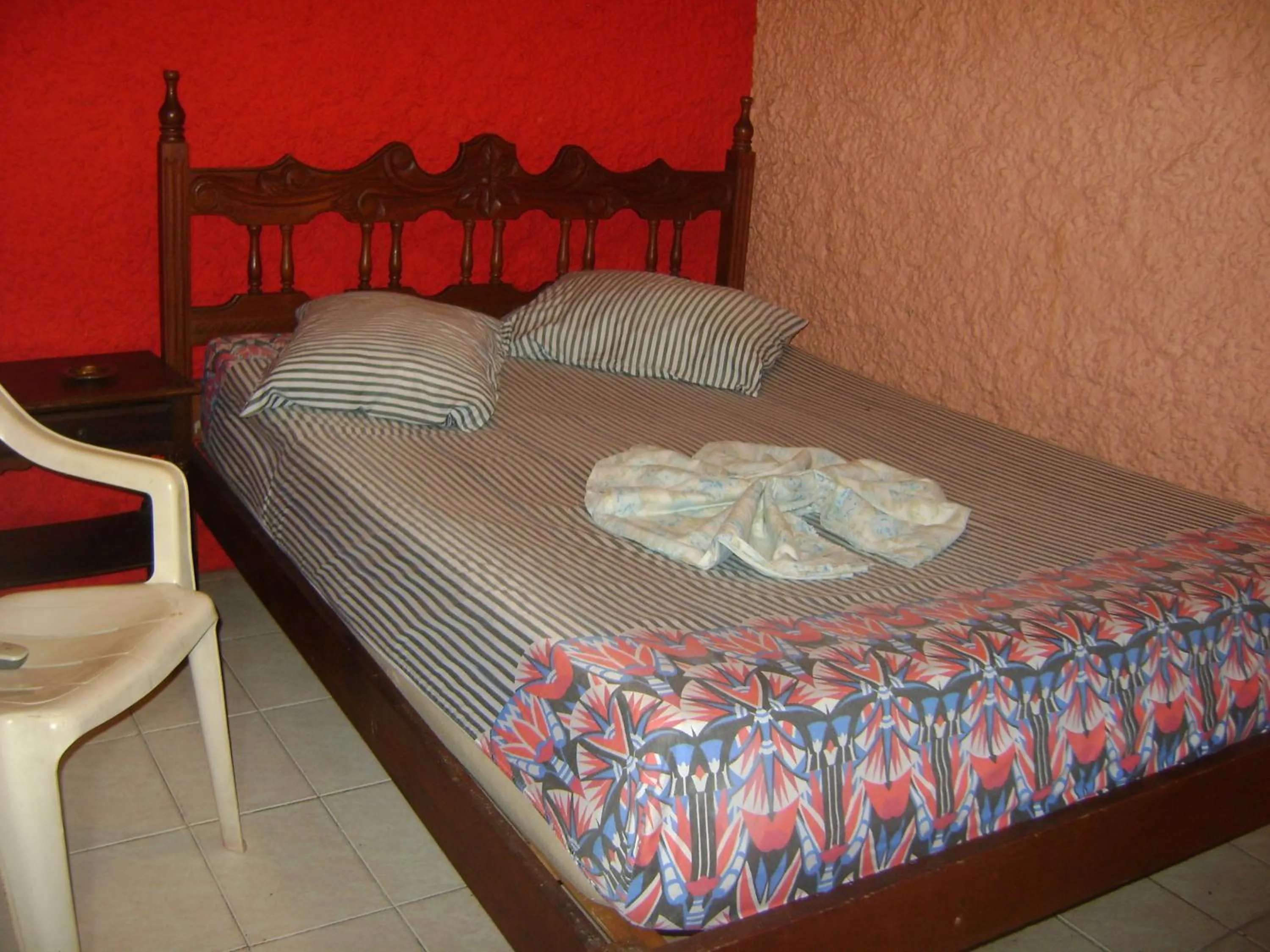 Bed in Hospedaria Nossa Senhora da Glória