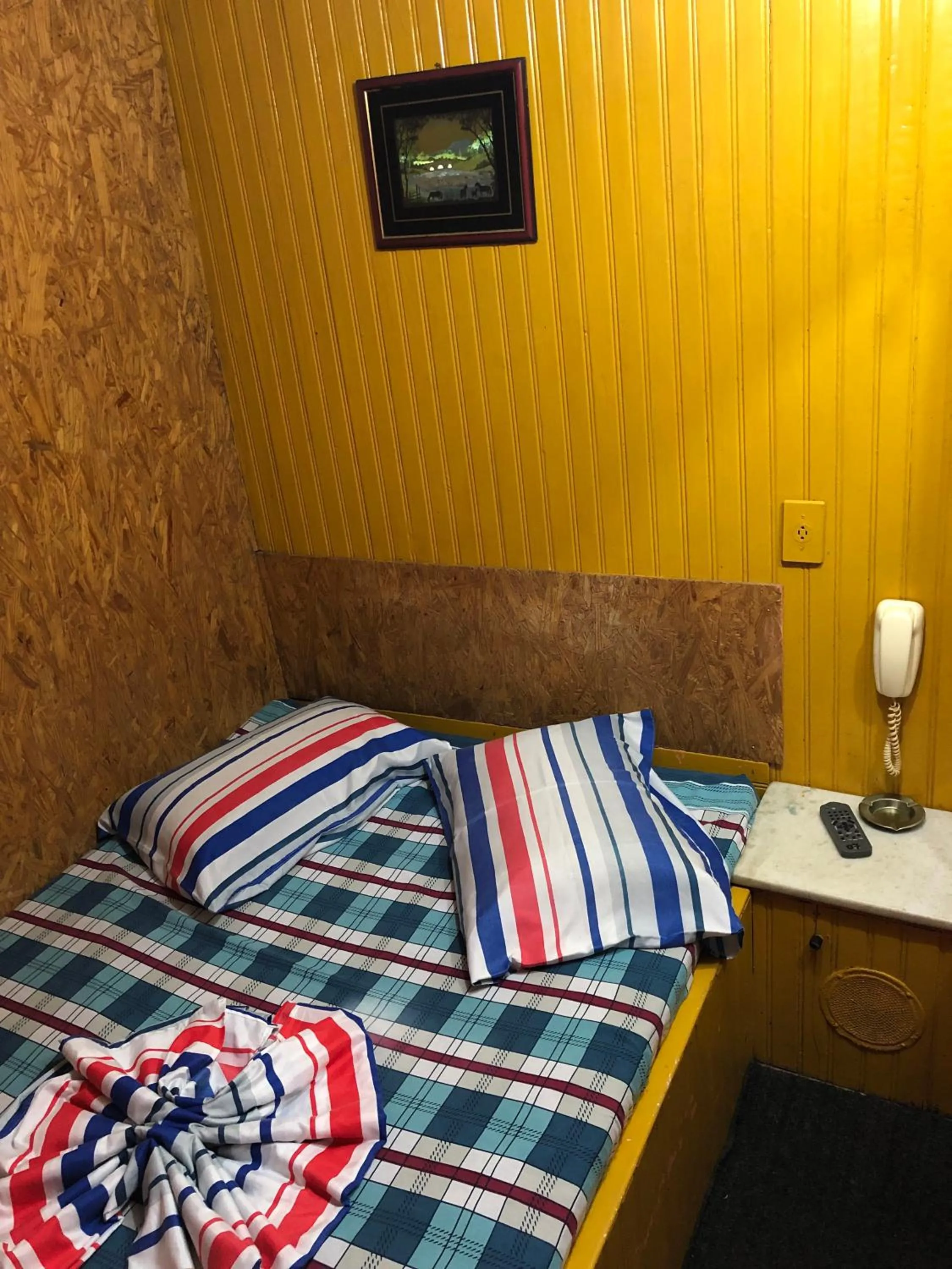 Bed in Hospedaria Nossa Senhora da Glória