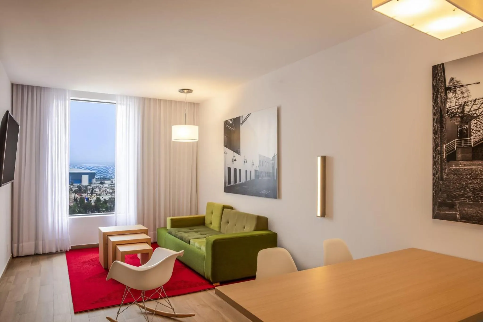 Photo of the whole room in Fiesta Inn Parque Puebla