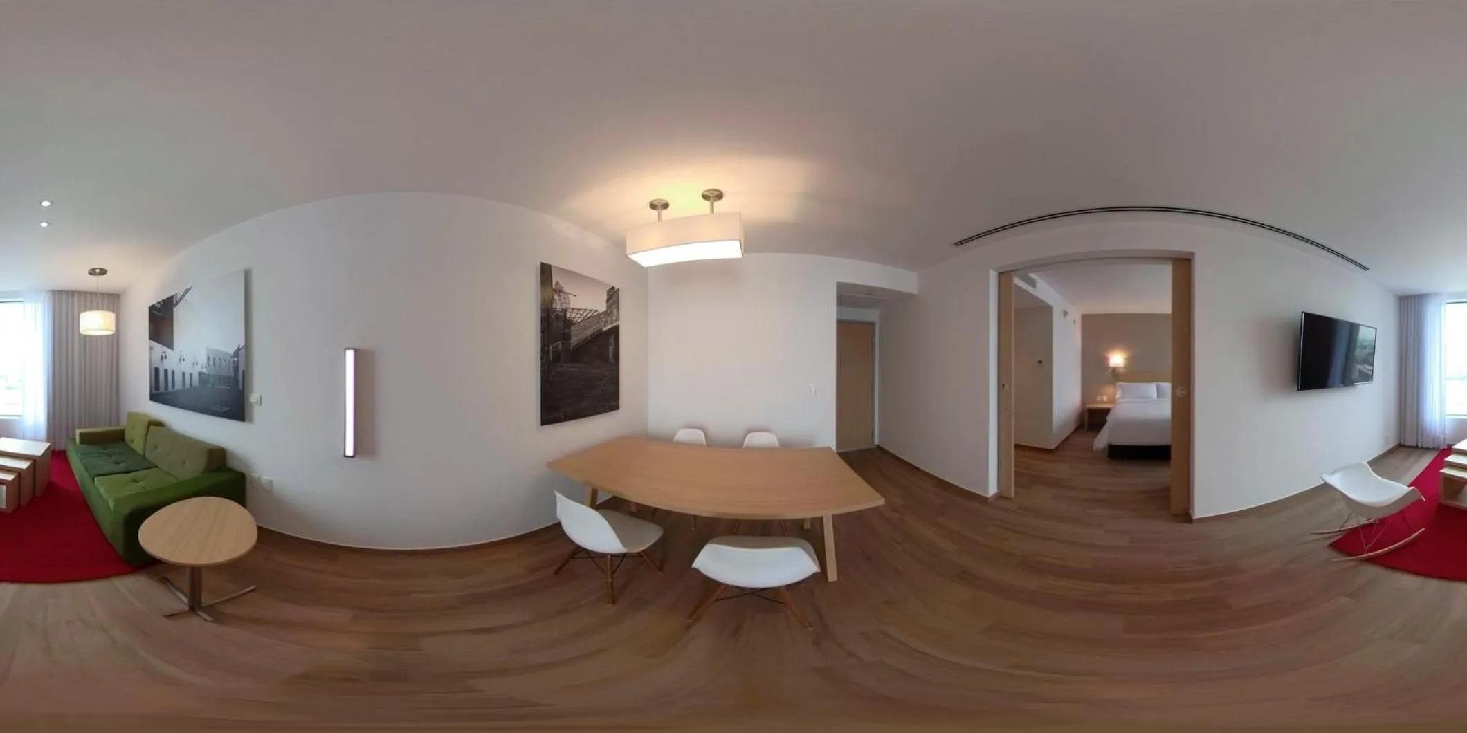 Photo of the whole room in Fiesta Inn Parque Puebla