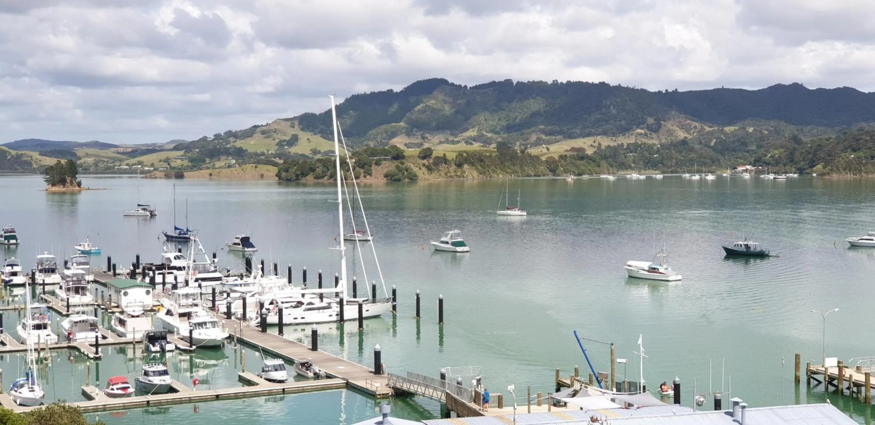 Sea view in Whangaroa Lodge Motel