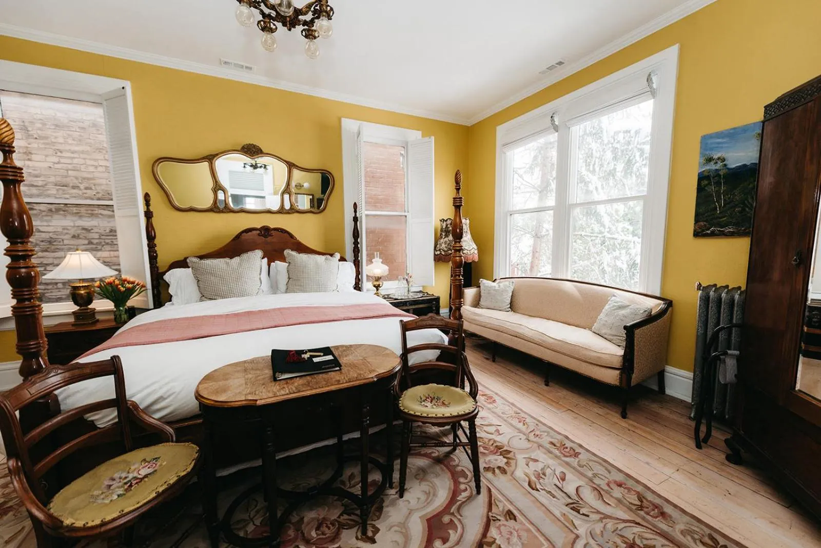 Bed in Ellerbeck Bed & Breakfast