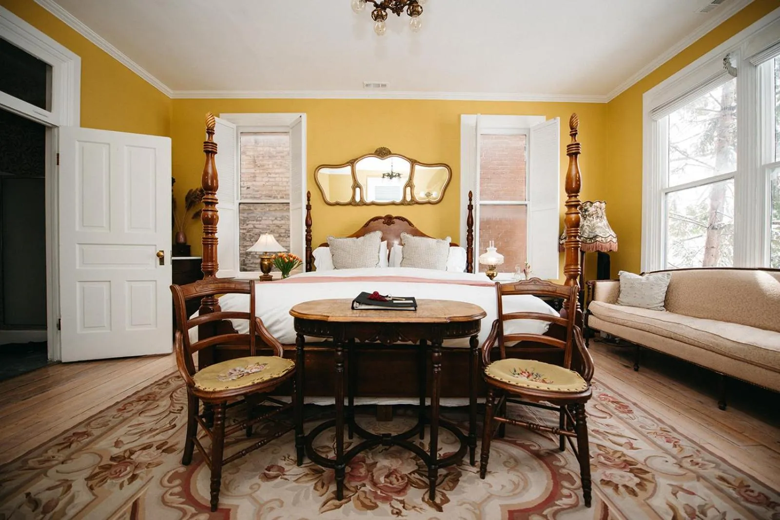 Bed in Ellerbeck Bed & Breakfast