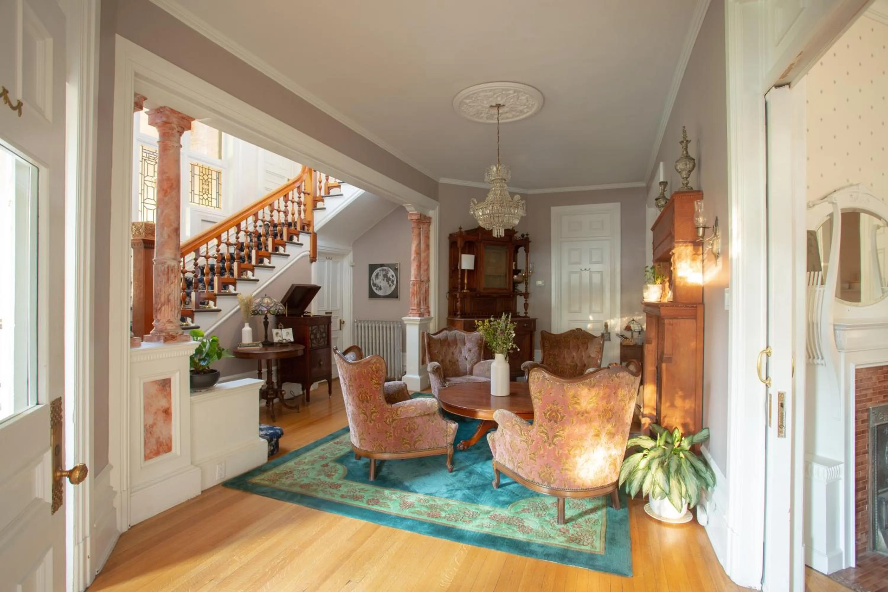 Living room in Ellerbeck Bed & Breakfast