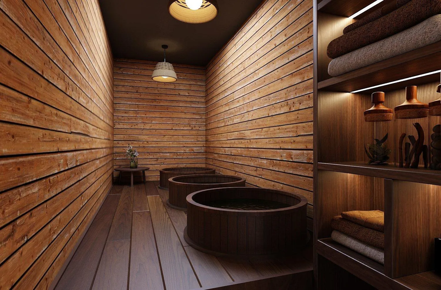 Hot Tub in Sapa Eco Villas & Spa