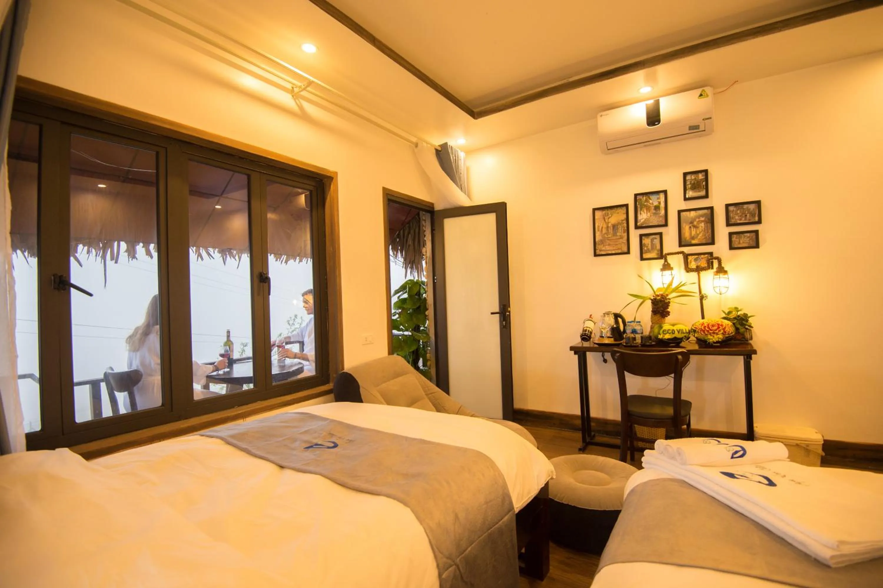 Photo of the whole room, Bed in Sapa Eco Villas & Spa