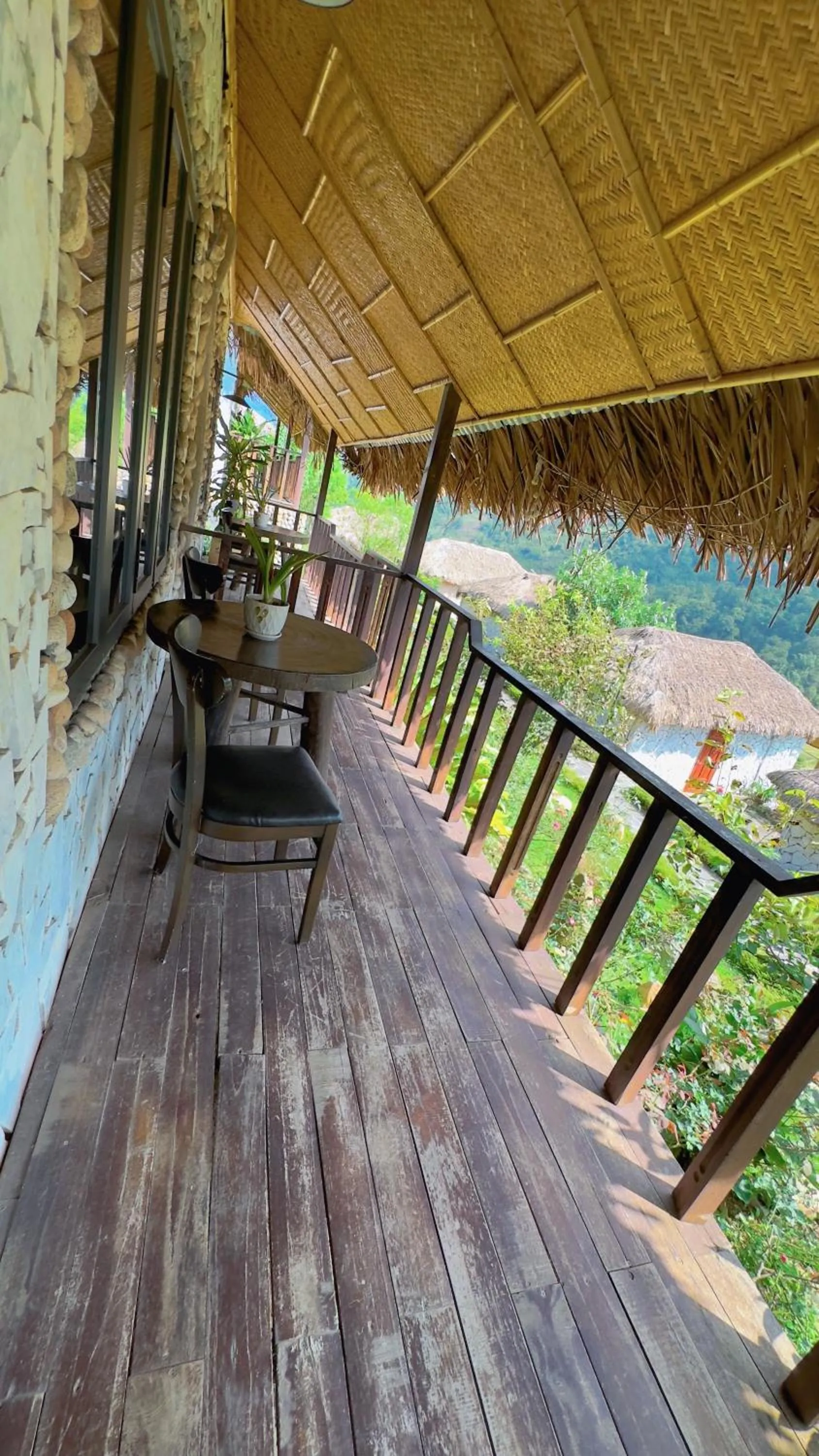 Balcony/Terrace in Sapa Eco Villas & Spa