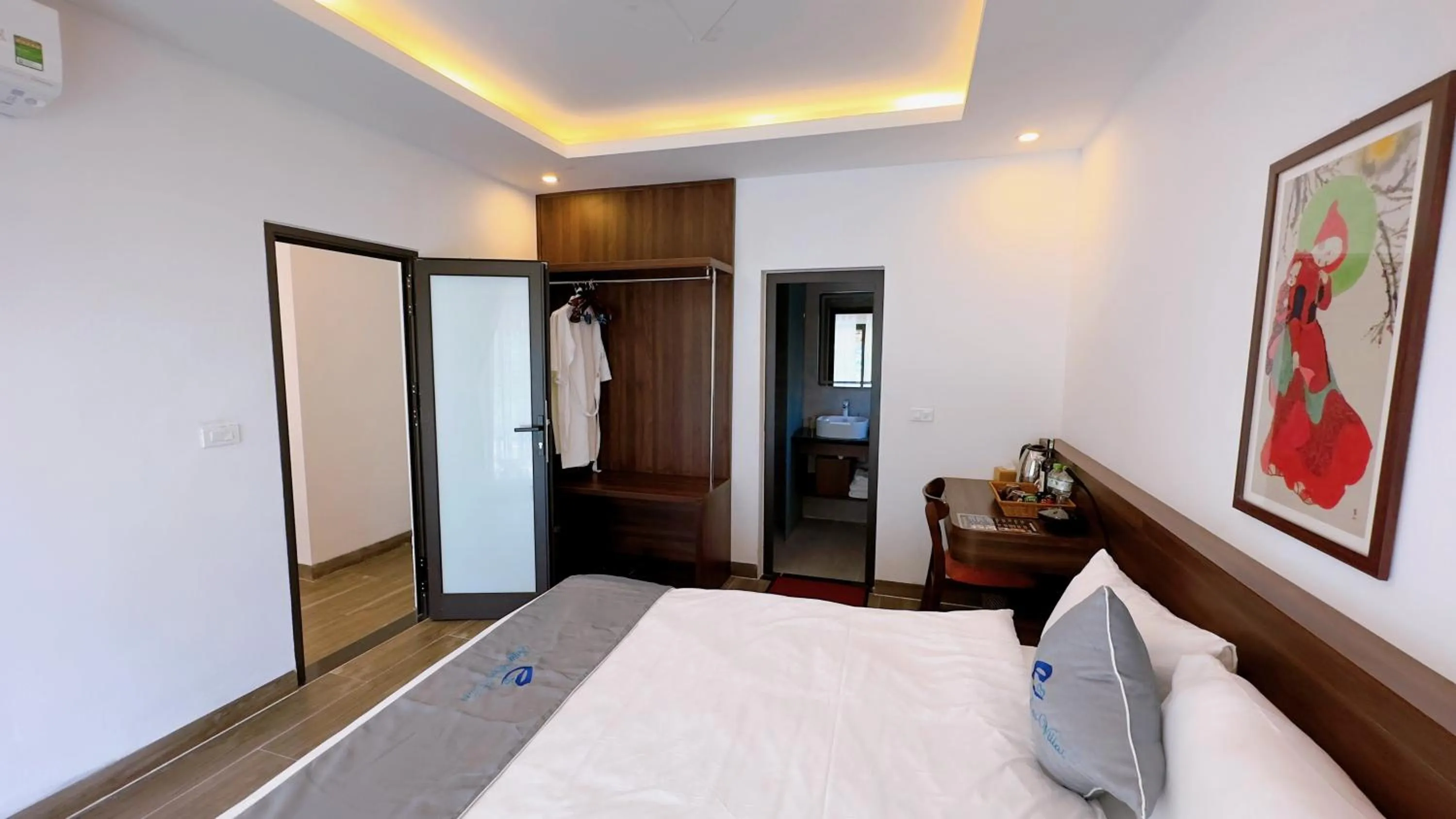 Bed in Sapa Eco Villas & Spa