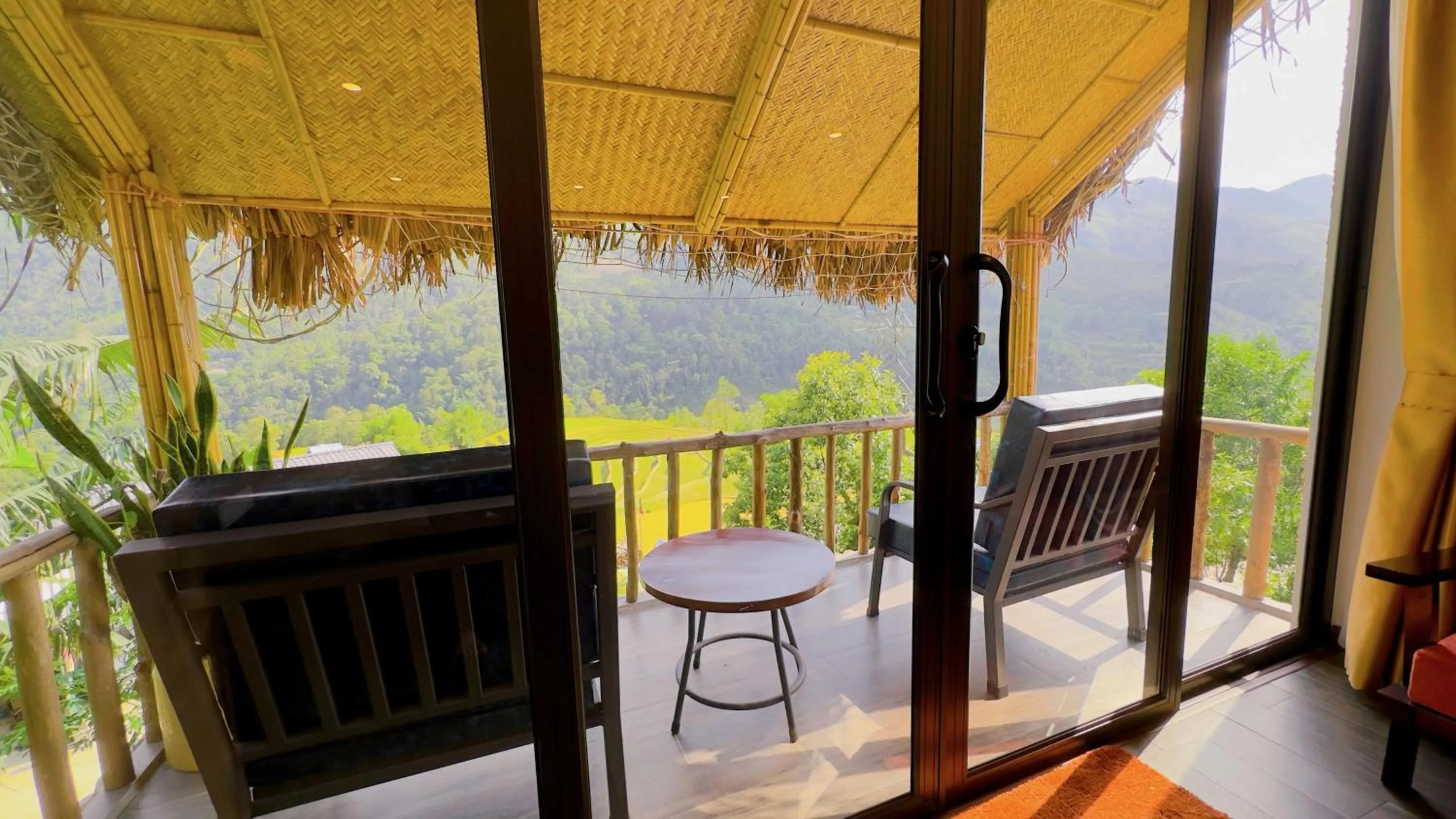 Balcony/Terrace in Sapa Eco Villas & Spa