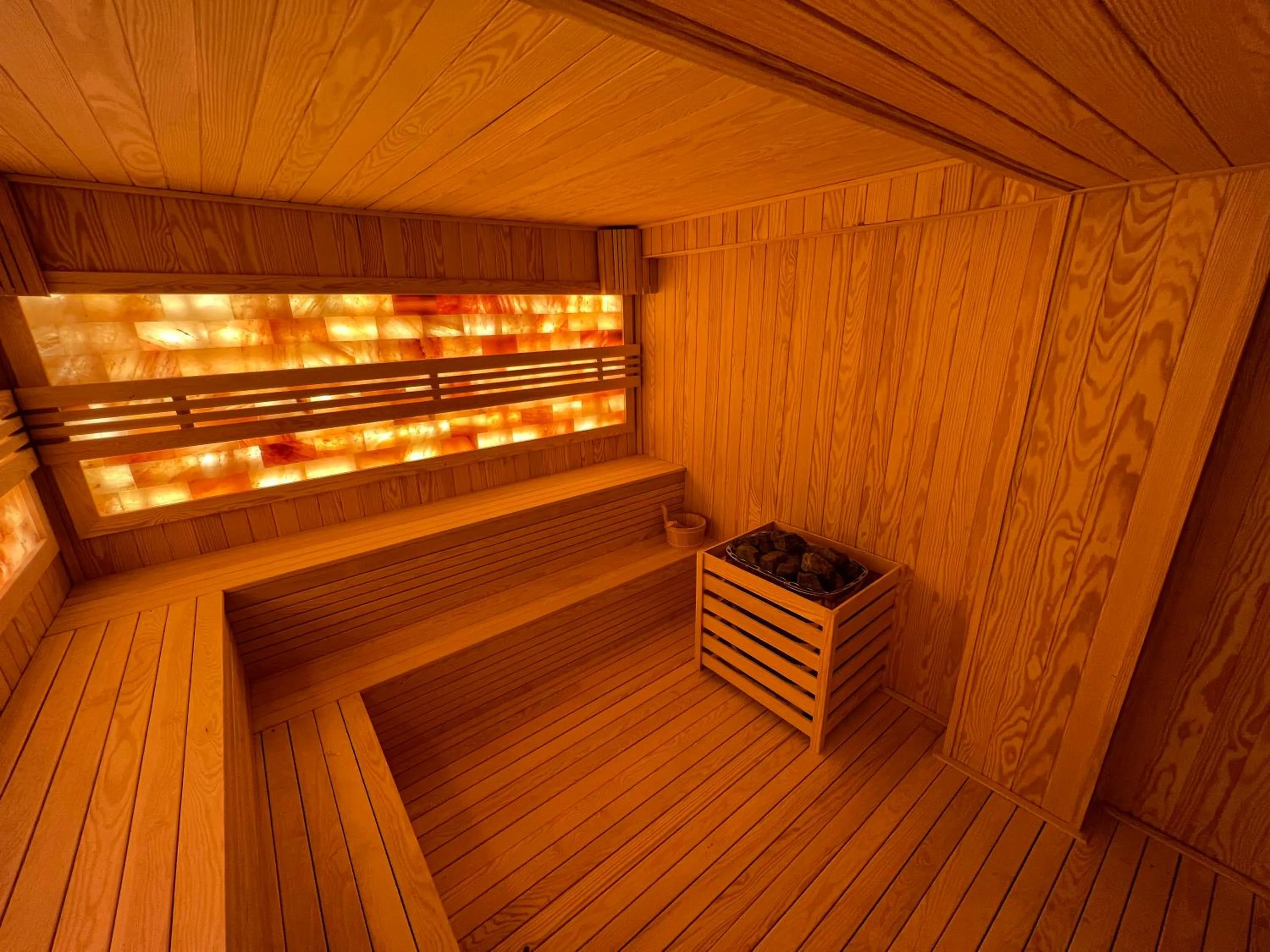 Sauna in Sapa Eco Villas & Spa