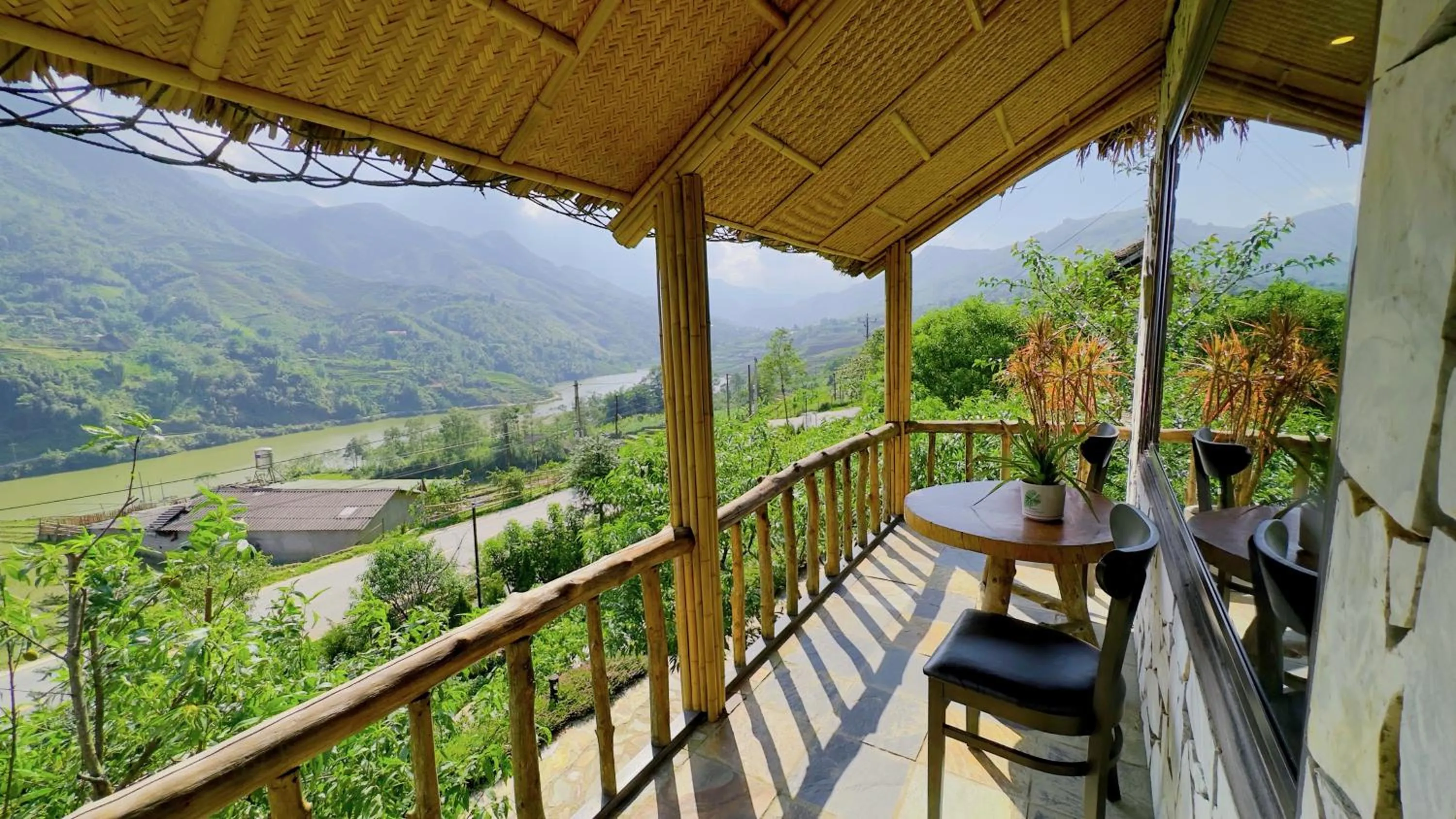 Balcony/Terrace in Sapa Eco Villas & Spa