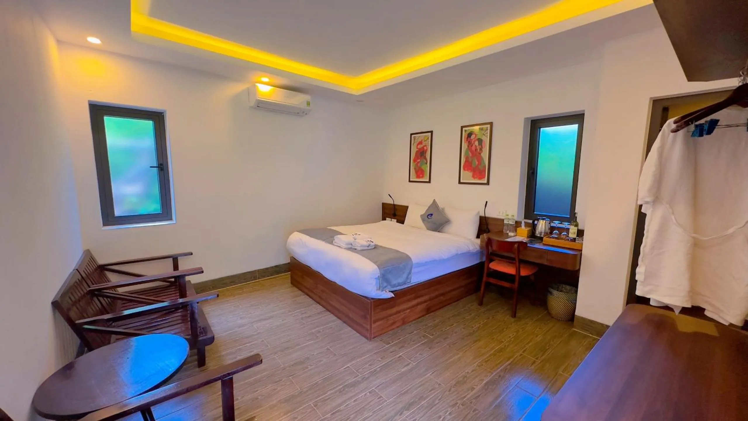 Bed in Sapa Eco Villas & Spa