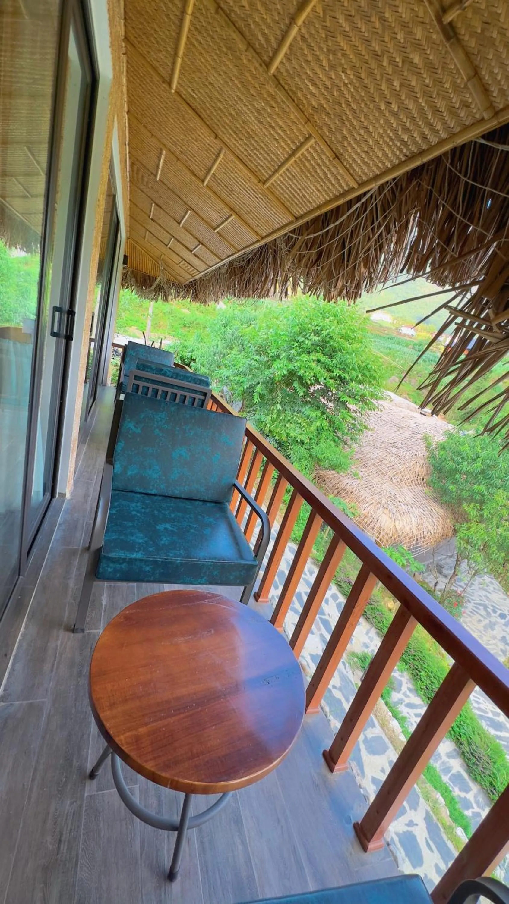Balcony/Terrace in Sapa Eco Villas & Spa