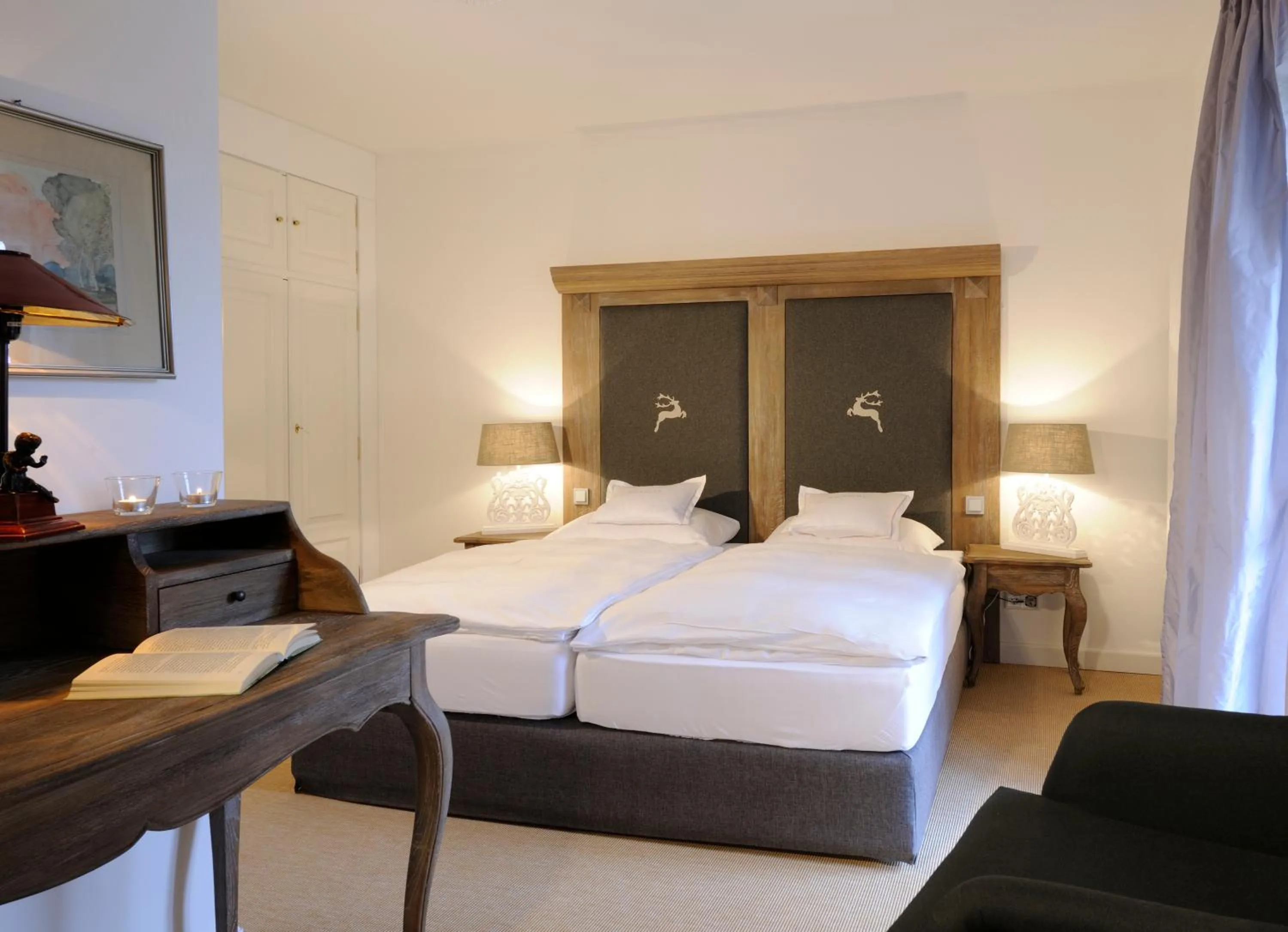 Photo of the whole room, Bed in Boutique Hotel Relais Chalet Wilhelmy