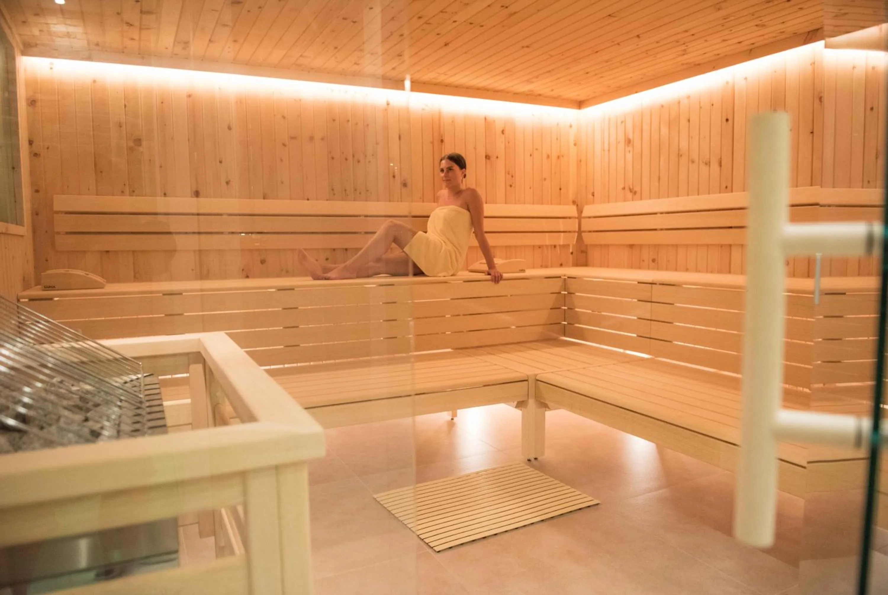 Sauna in Hotel Bellevue