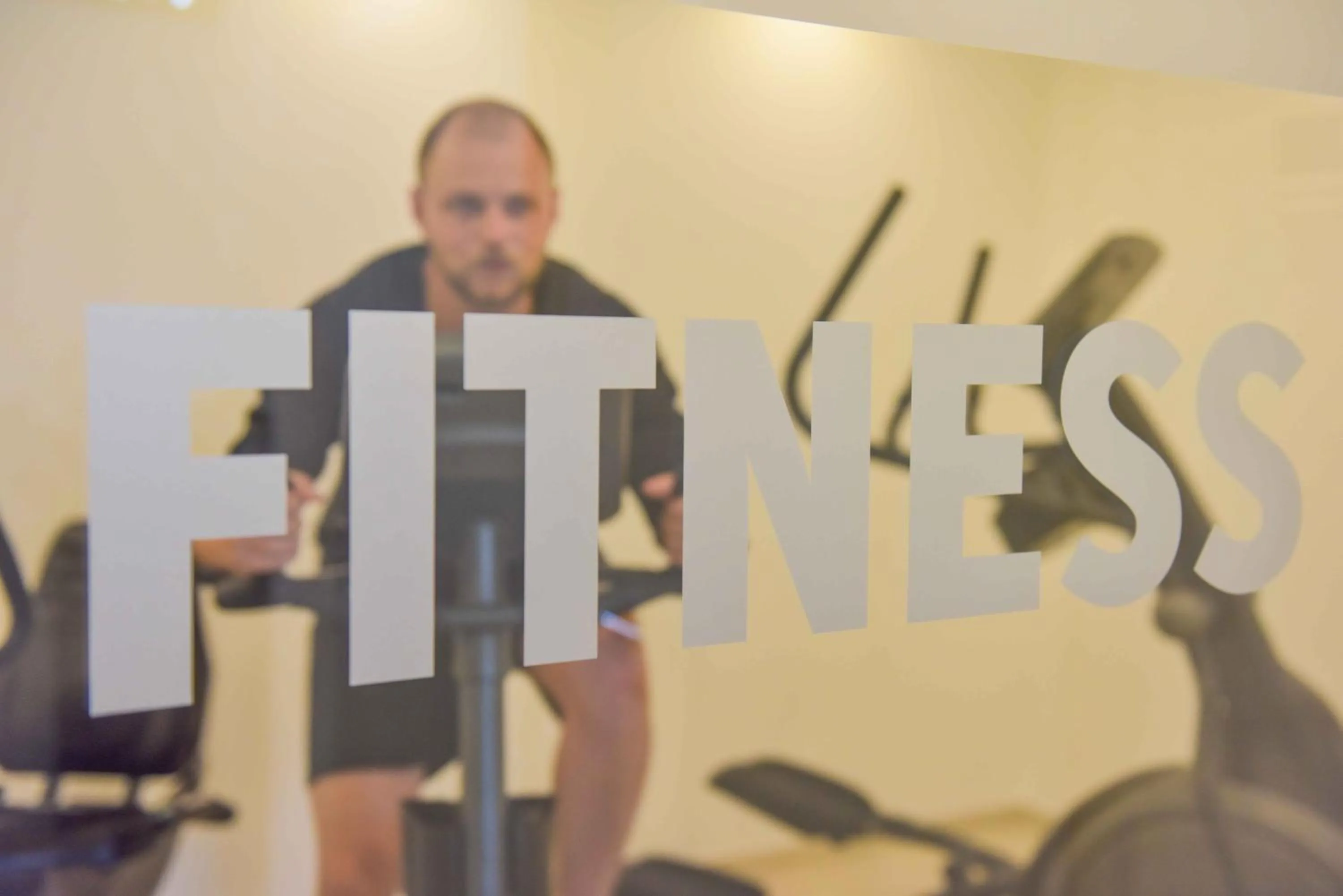 Fitness centre/facilities in Hotel Bellevue