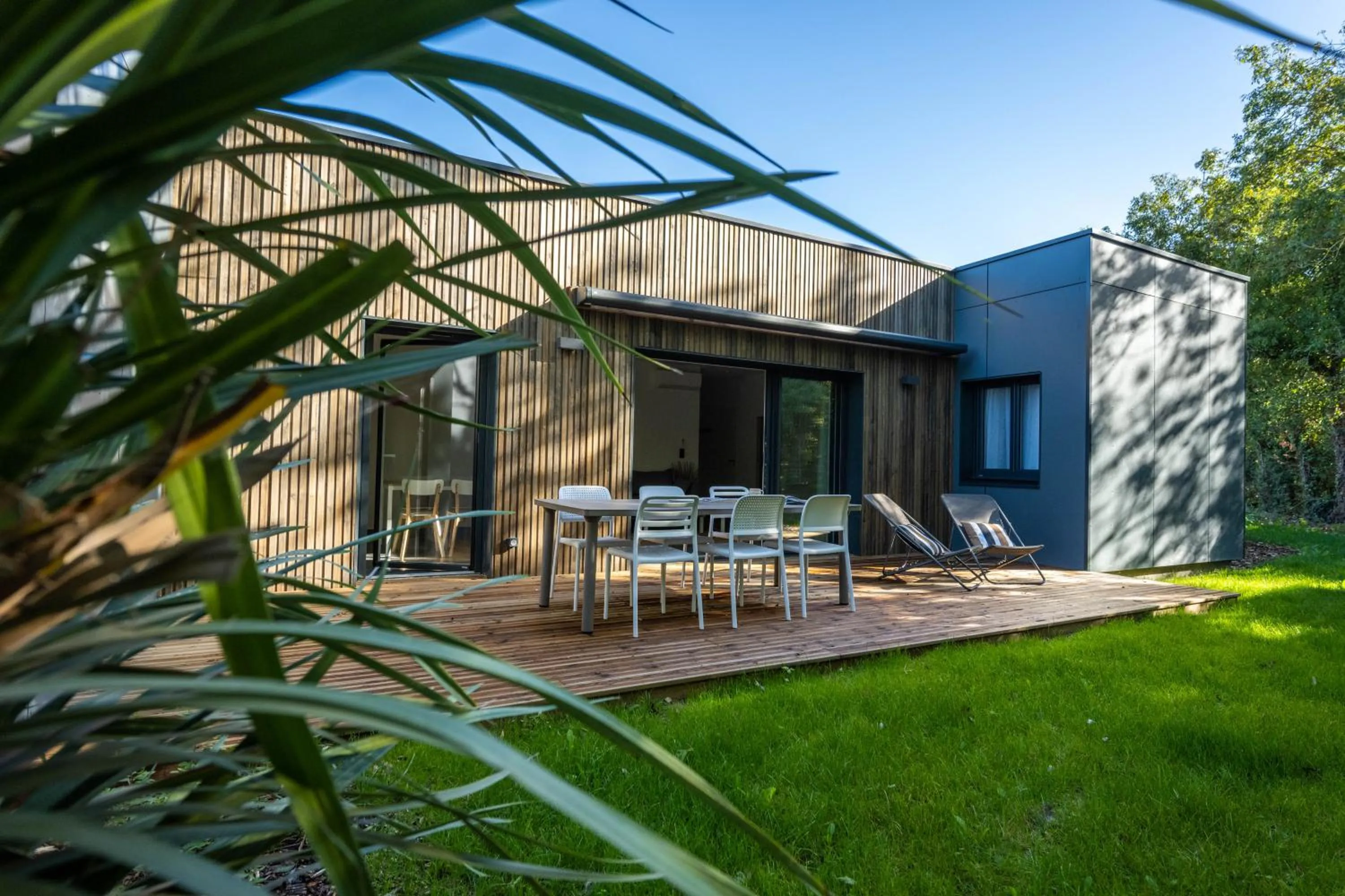 Patio in Côté Océan Resort