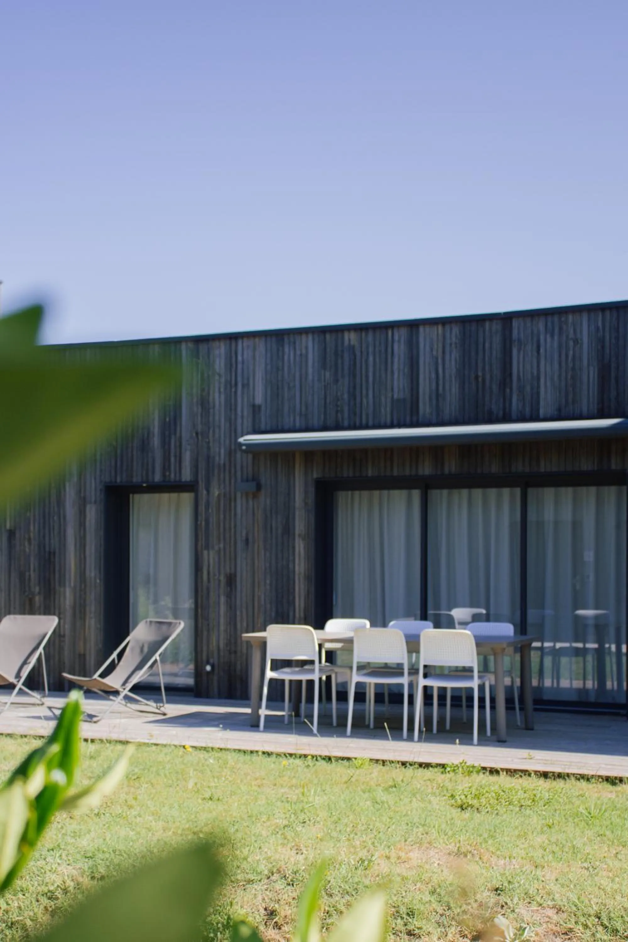 Patio in Côté Océan Resort