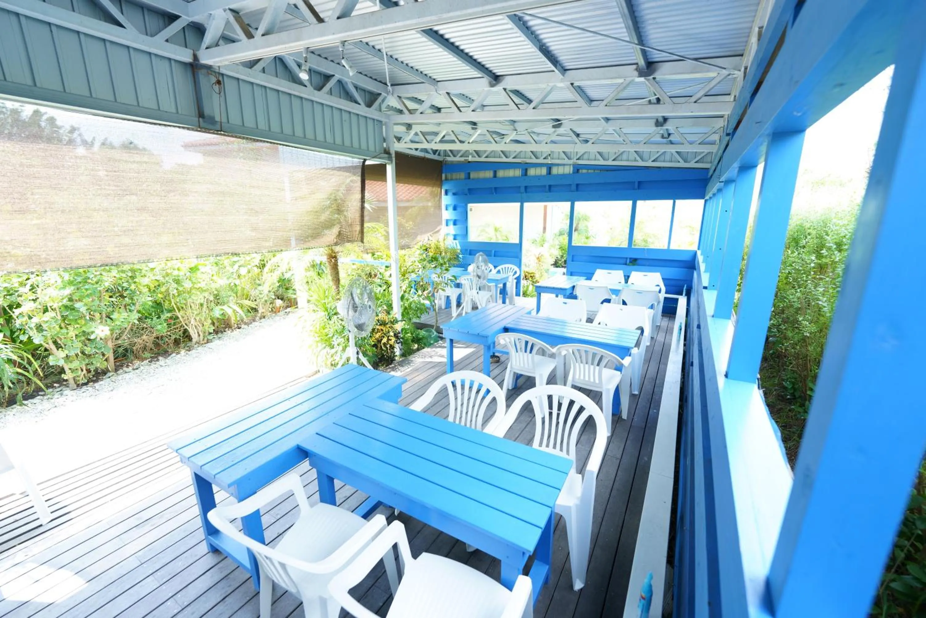 BBQ facilities in Little Mermaid Hotel Ishigakijima