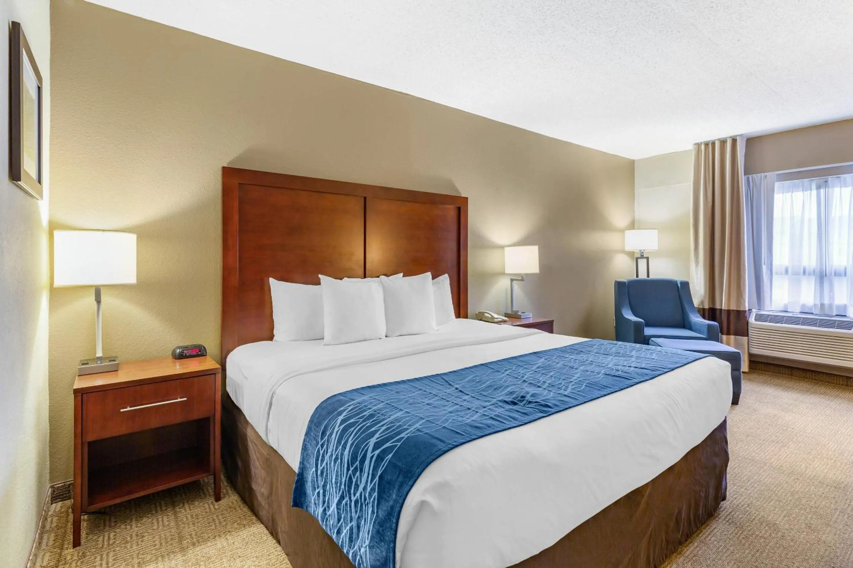 Bedroom, Bed in Comfort Inn Aikens Center