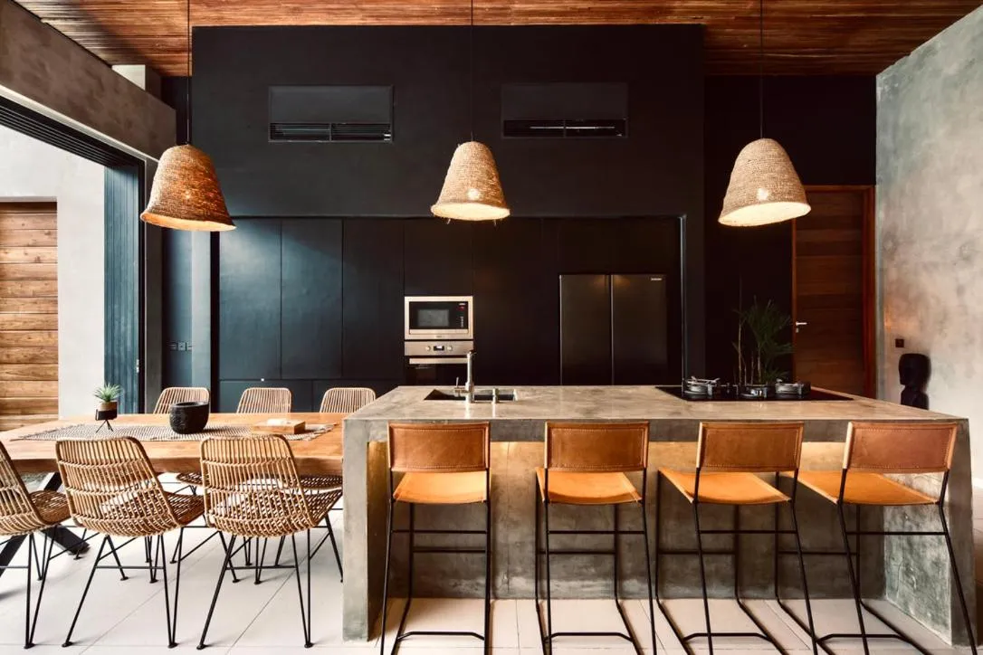 Kitchen or kitchenette in Kabila Villas