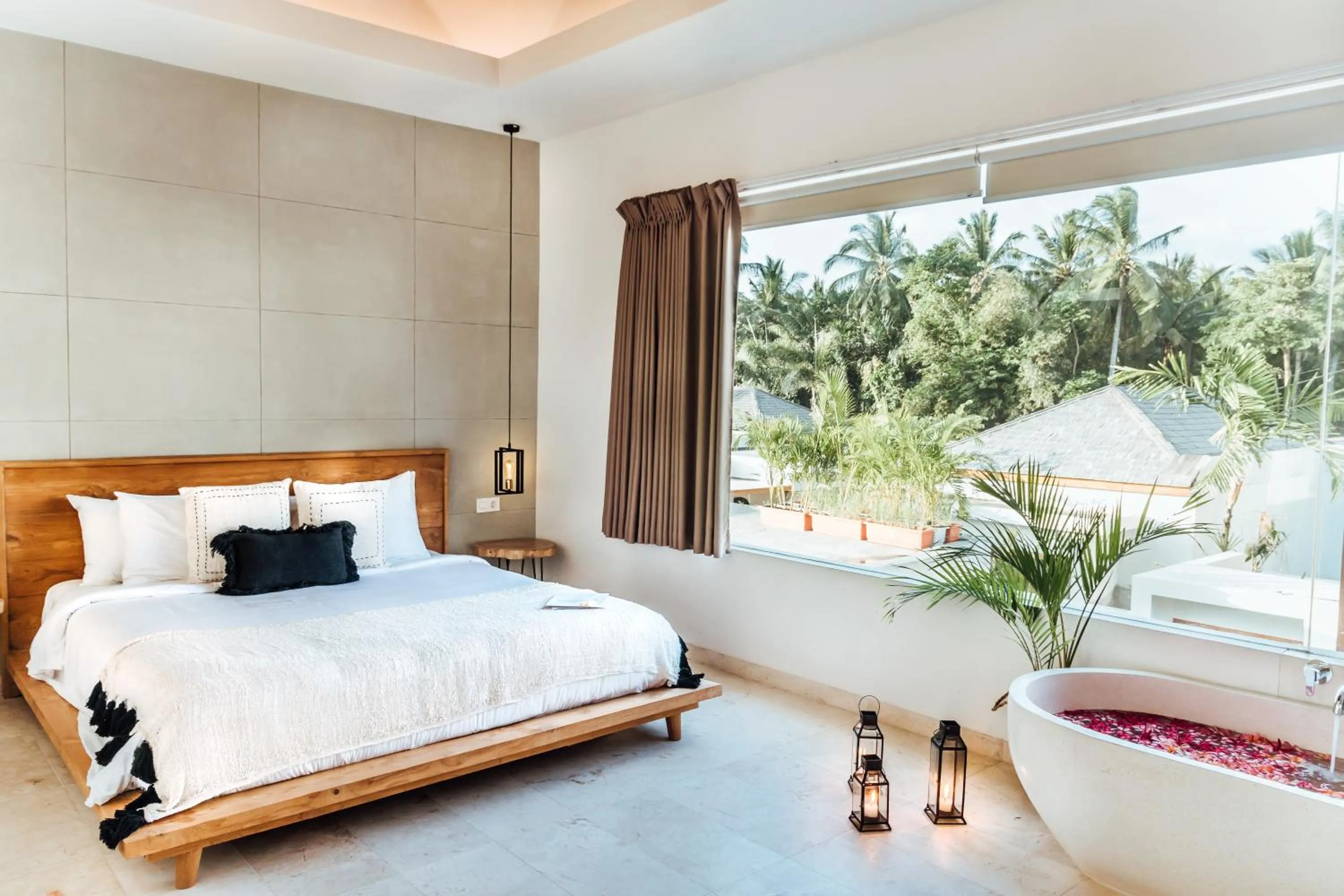 Bed in Kabila Villas