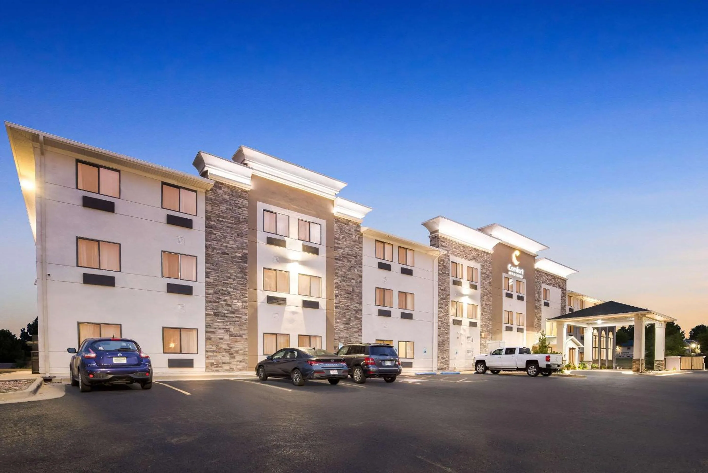 Property building in Comfort Inn & Suites Pueblo