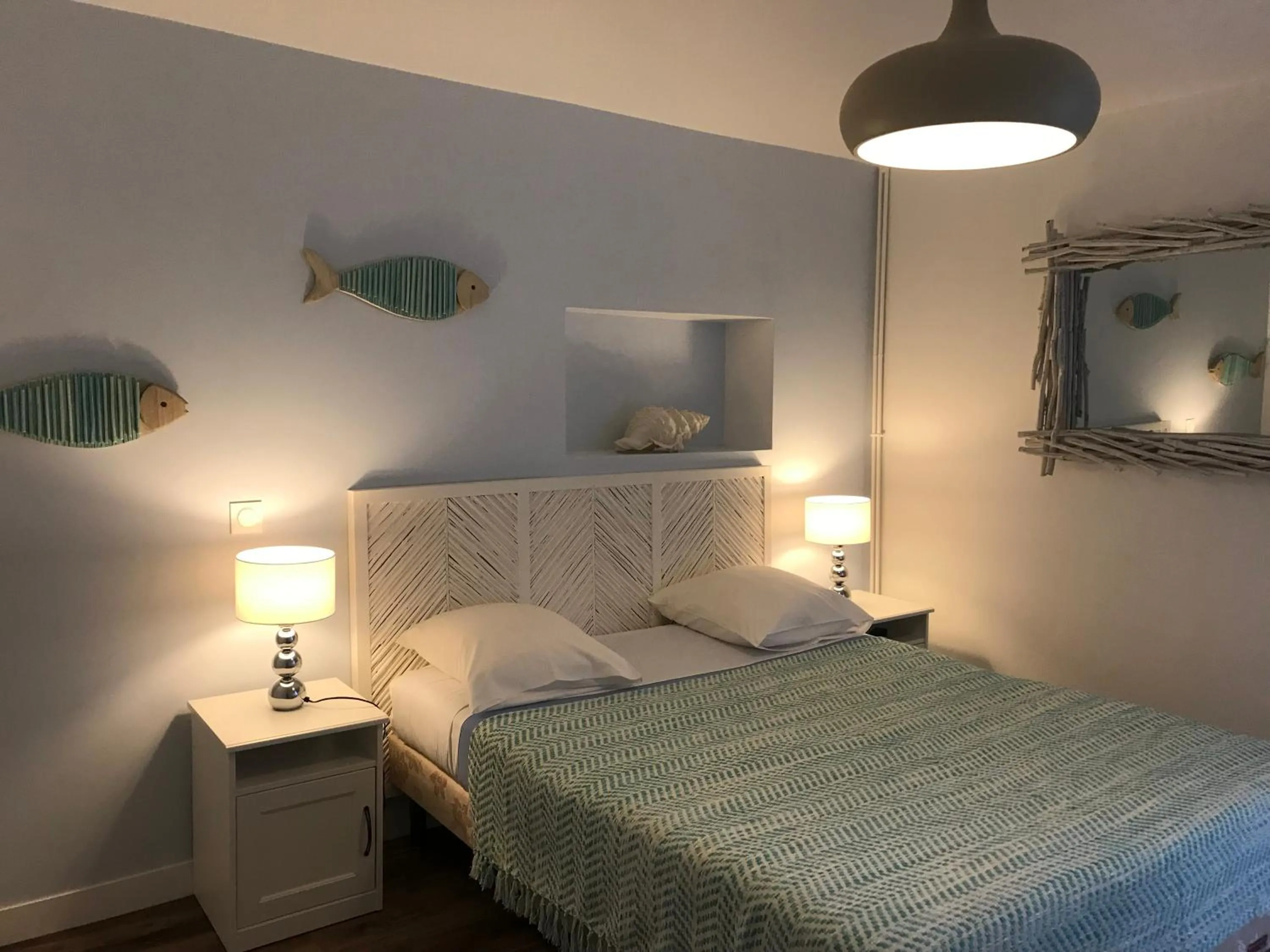 Bed in Chambres d'Hôtes Le Clos Tassin