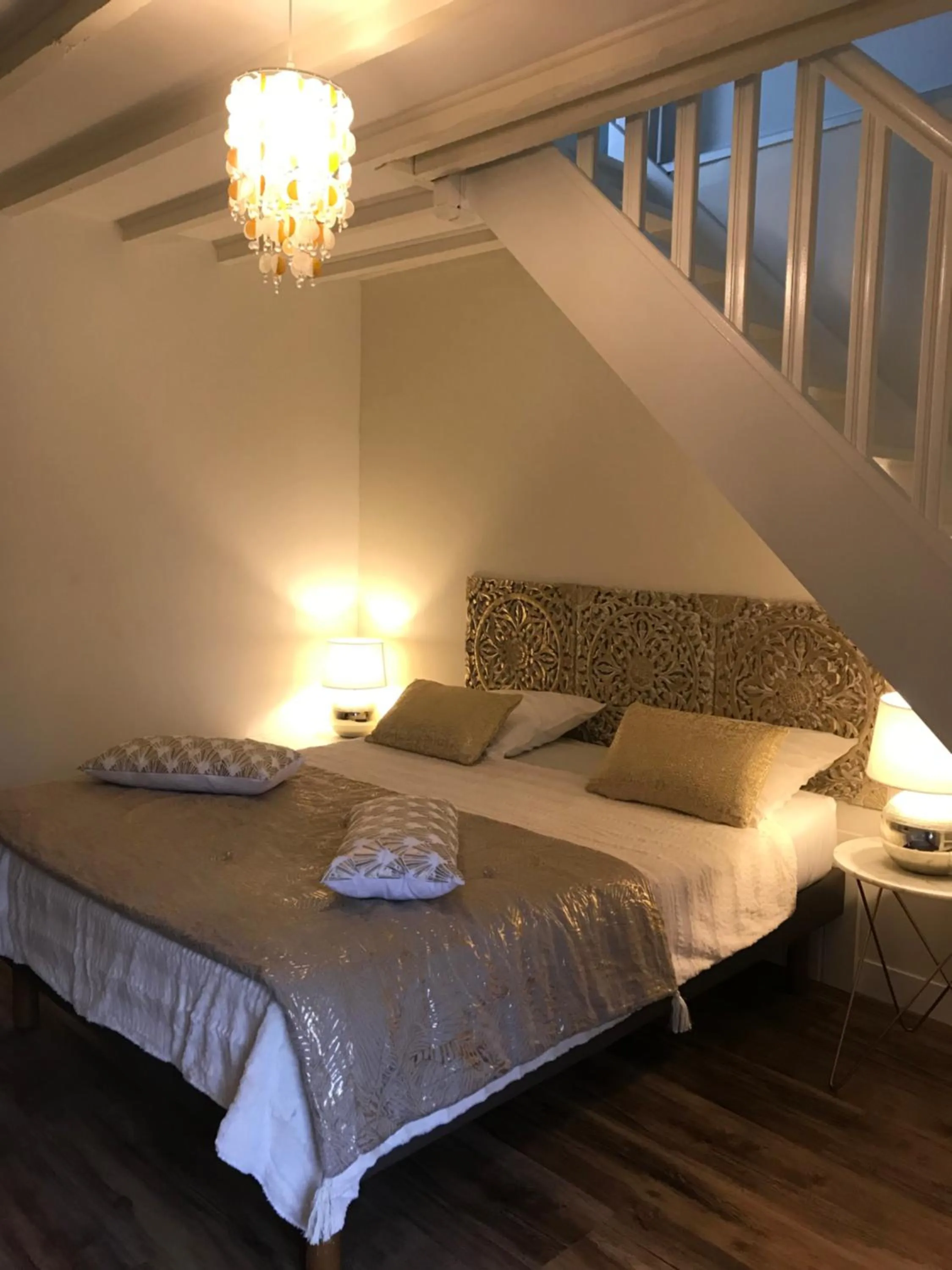 Bed in Chambres d'Hôtes Le Clos Tassin