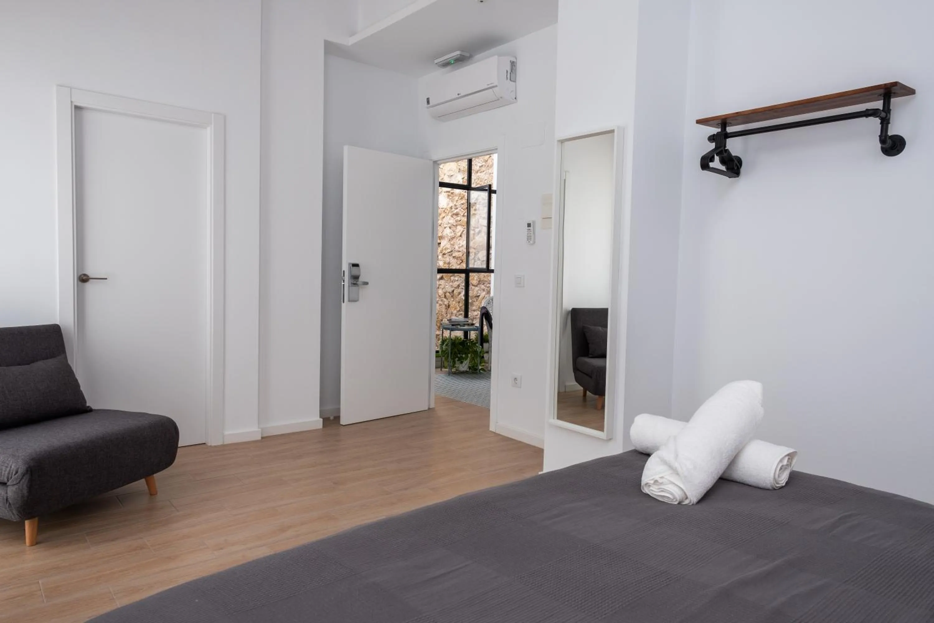 Bedroom, Bed in GOMEZ ROOMS