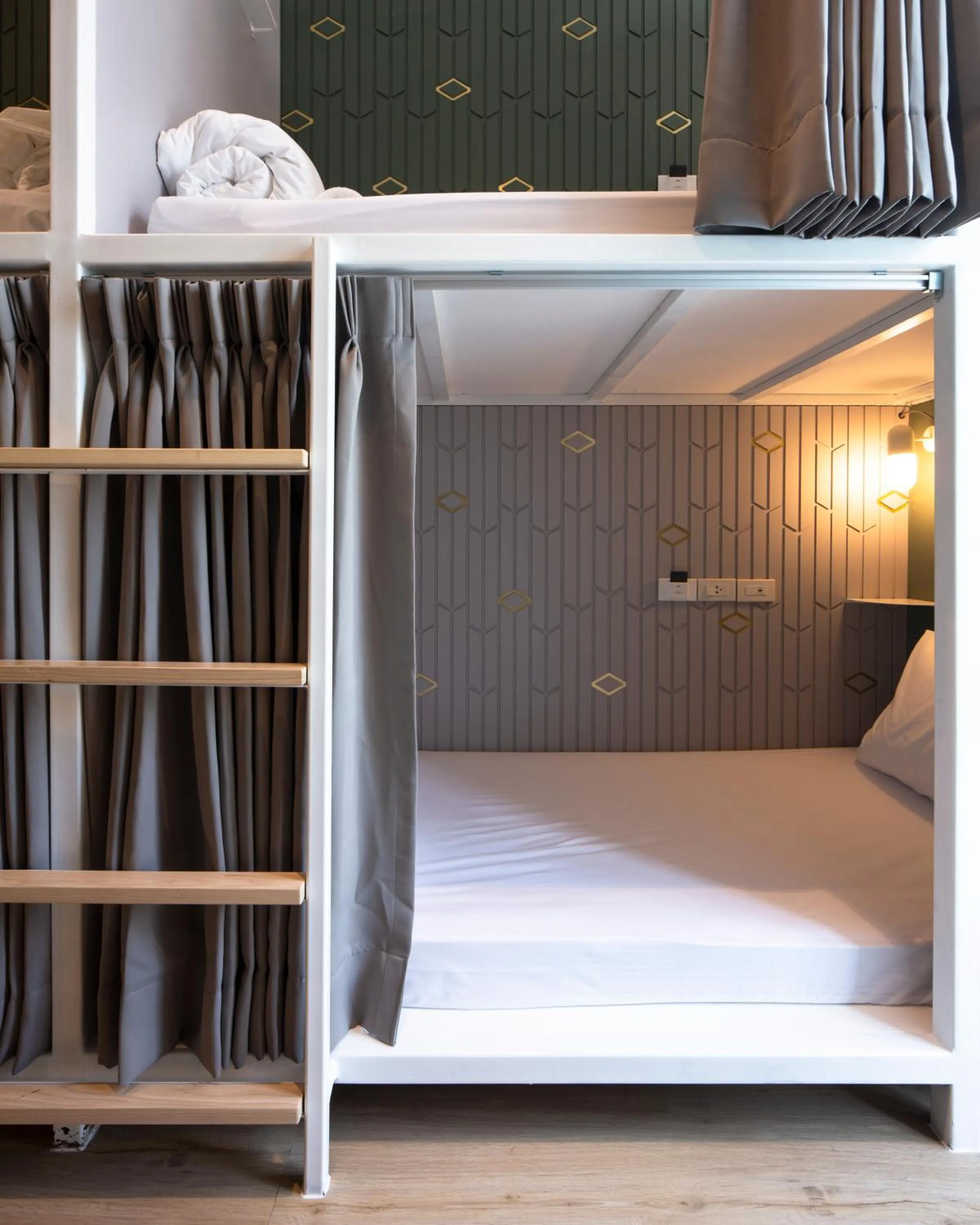 Bed in Boxpackers Hostel Phranakorn