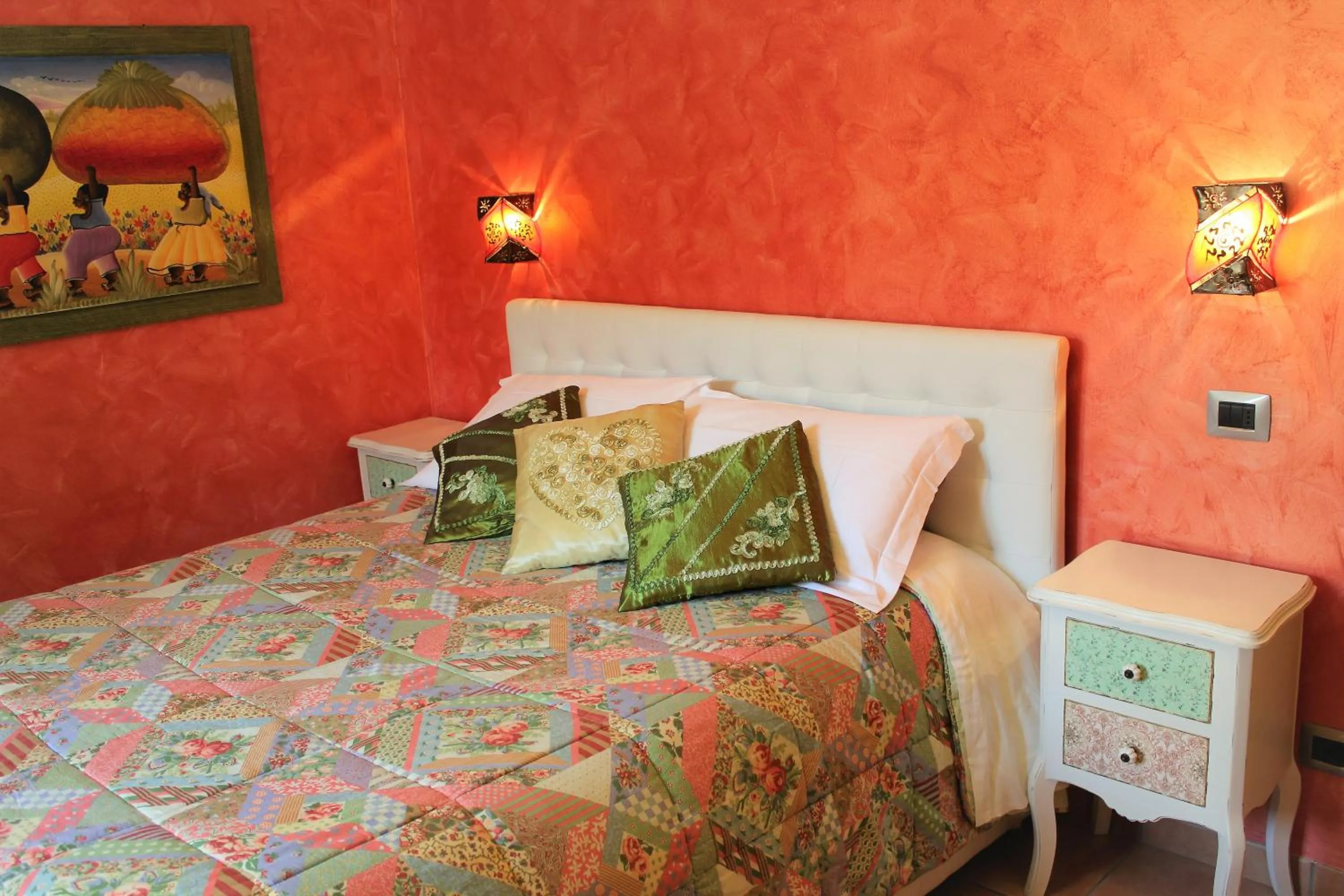 Bed in Florivana Boutique Hotel