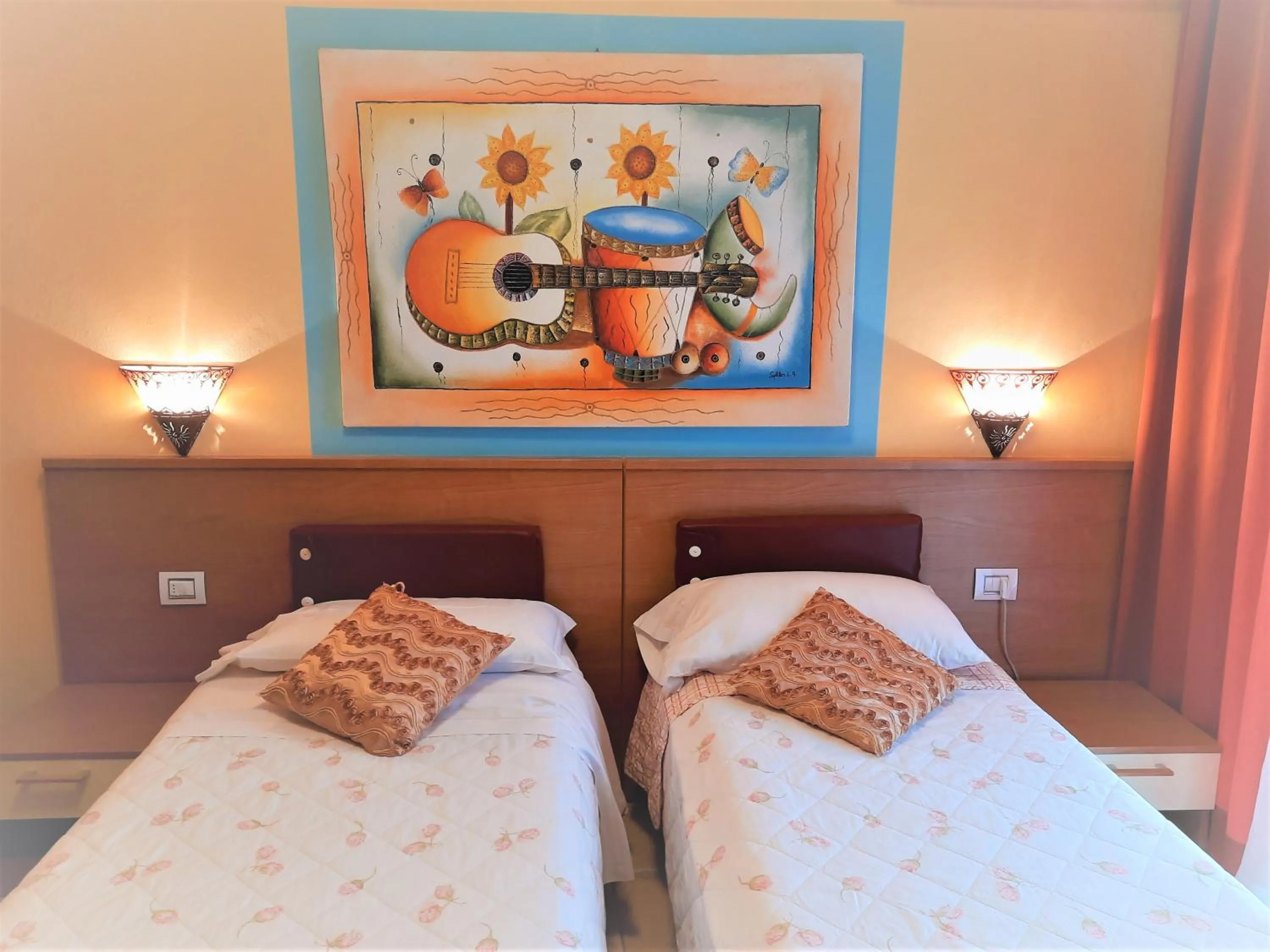 Bed in Florivana Boutique Hotel