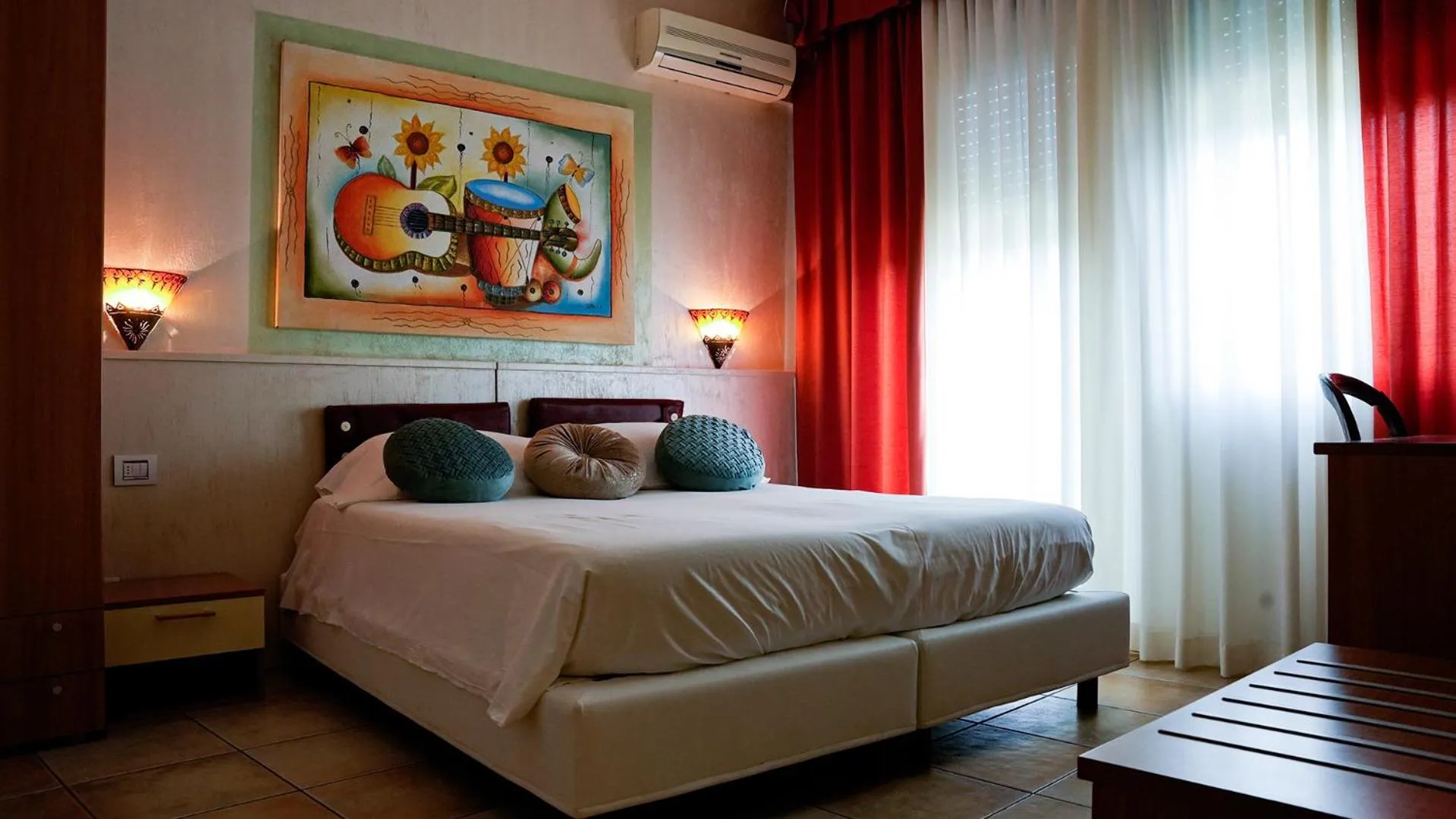 Bed in Florivana Boutique Hotel